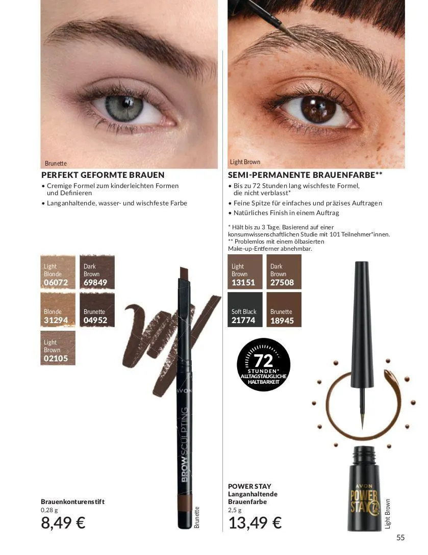 Avon Aktueller Prospekt von 9. Juli bis 23. Juli 2025 - Prospekt seite 55