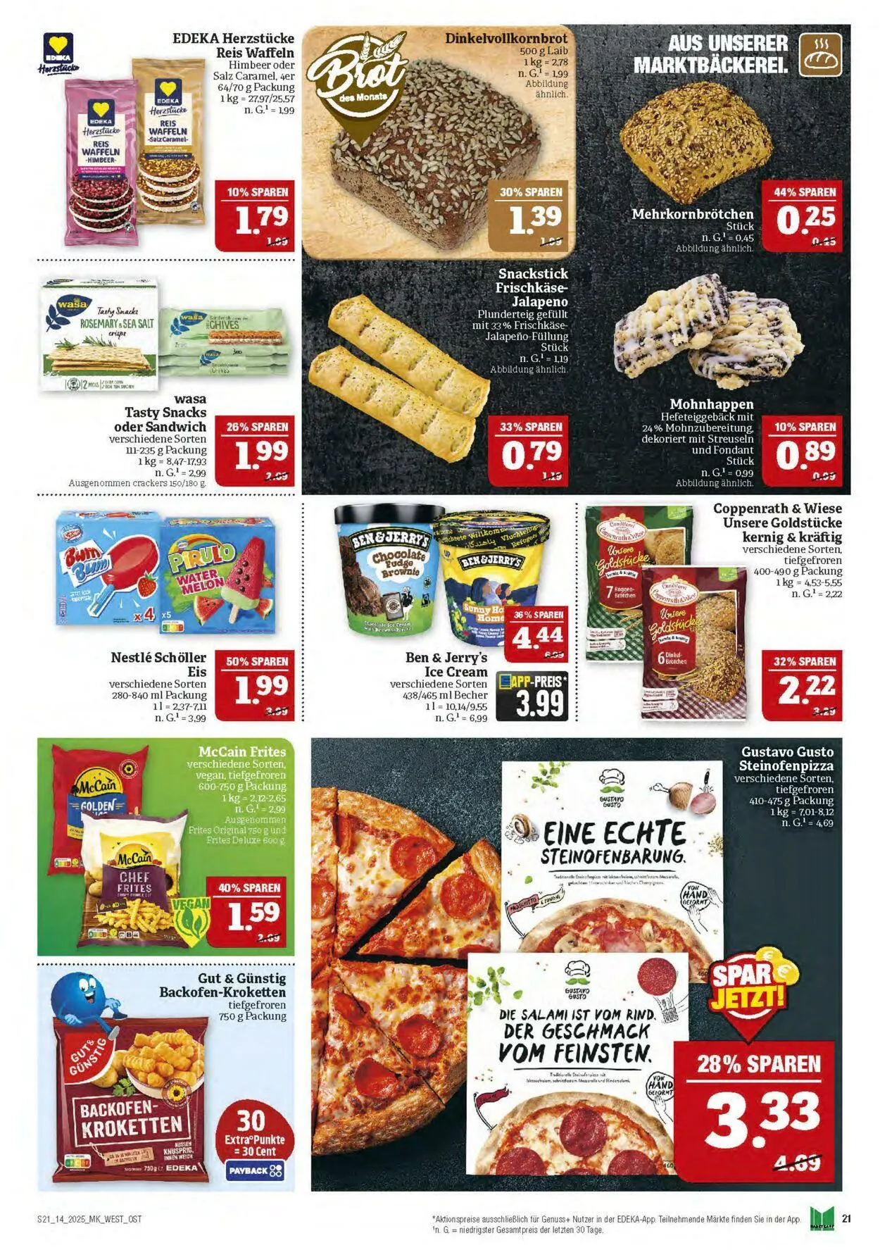 Marktkauf - Nürnberg-Thon Aktueller Prospekt von 31. März bis 5. April 2025 - Prospekt seite 21