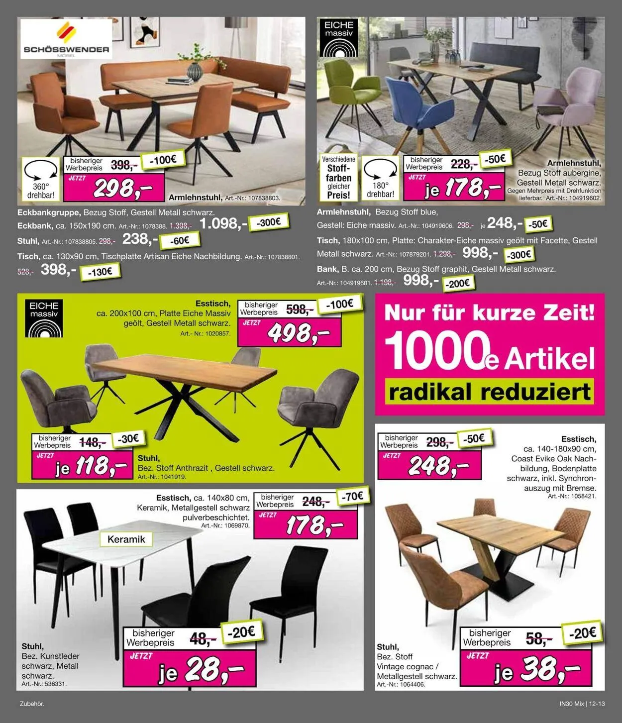 Möbel Inhofer Aktueller Prospekt von 26. Januar bis 9. Februar 2026 - Prospekt seite 13