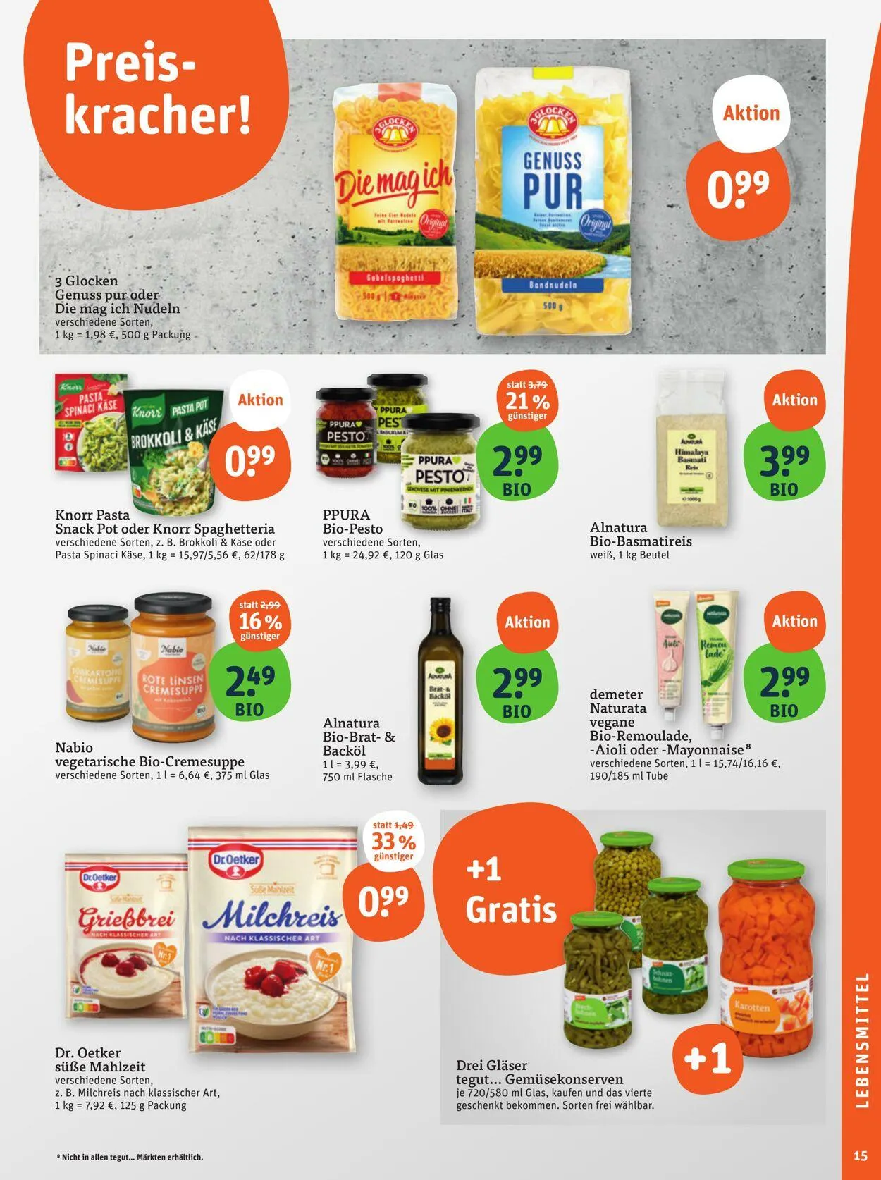 Tegut Aktueller Prospekt von 8. September bis 14. September 2025 - Prospekt seite 17