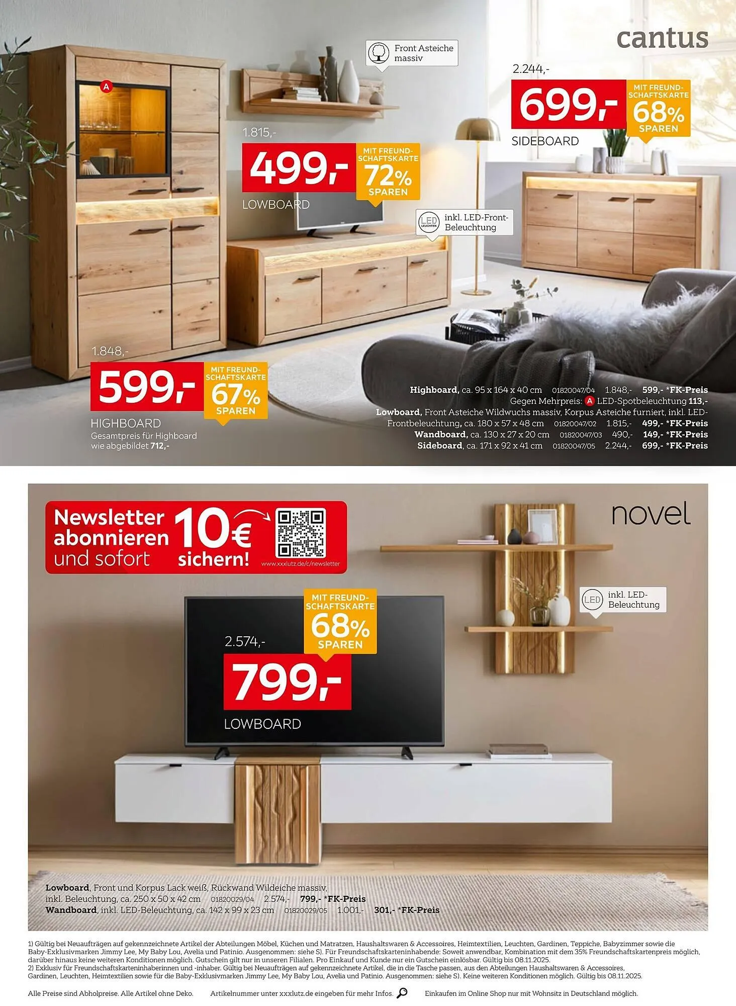 XXXLutz Prospekt von 3. November bis 16. November 2025 - Prospekt seite 12