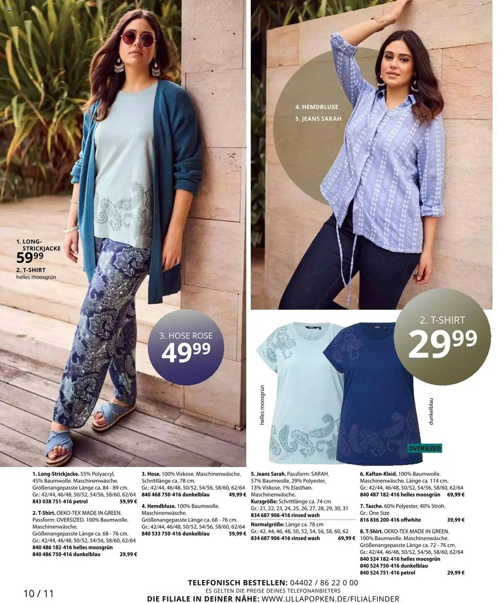 Ulla Popken Prospekt von 1. August bis 31. August 2025 - Prospekt seite 10