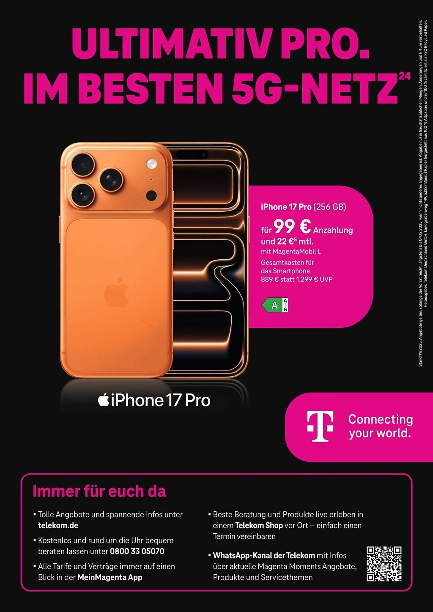 Telekom Shop Prospekt von 19. November bis 4. Dezember 2025 - Prospekt seite 12