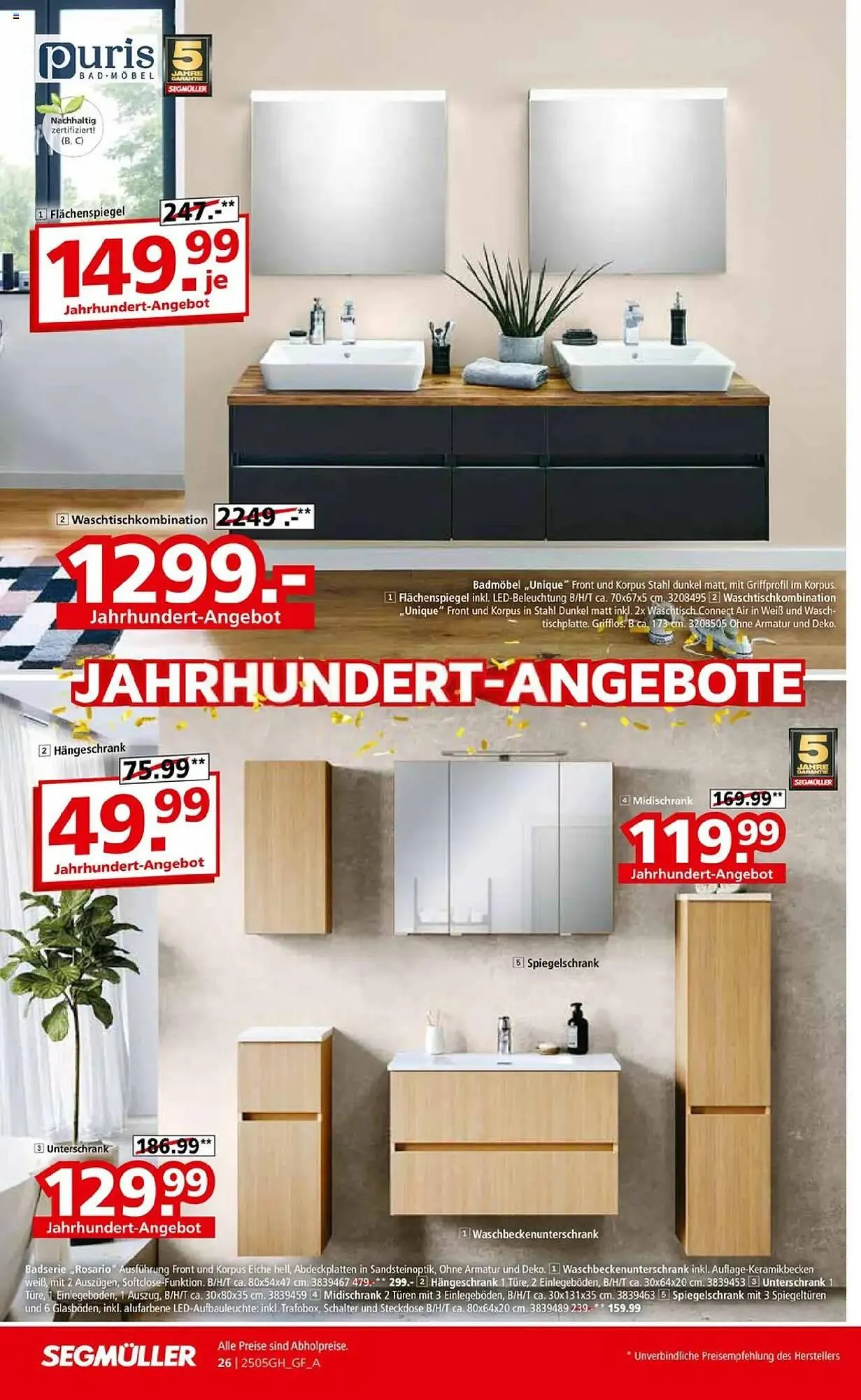 Segmüller Prospekt von 19. April bis 26. April 2025 - Prospekt seite 38