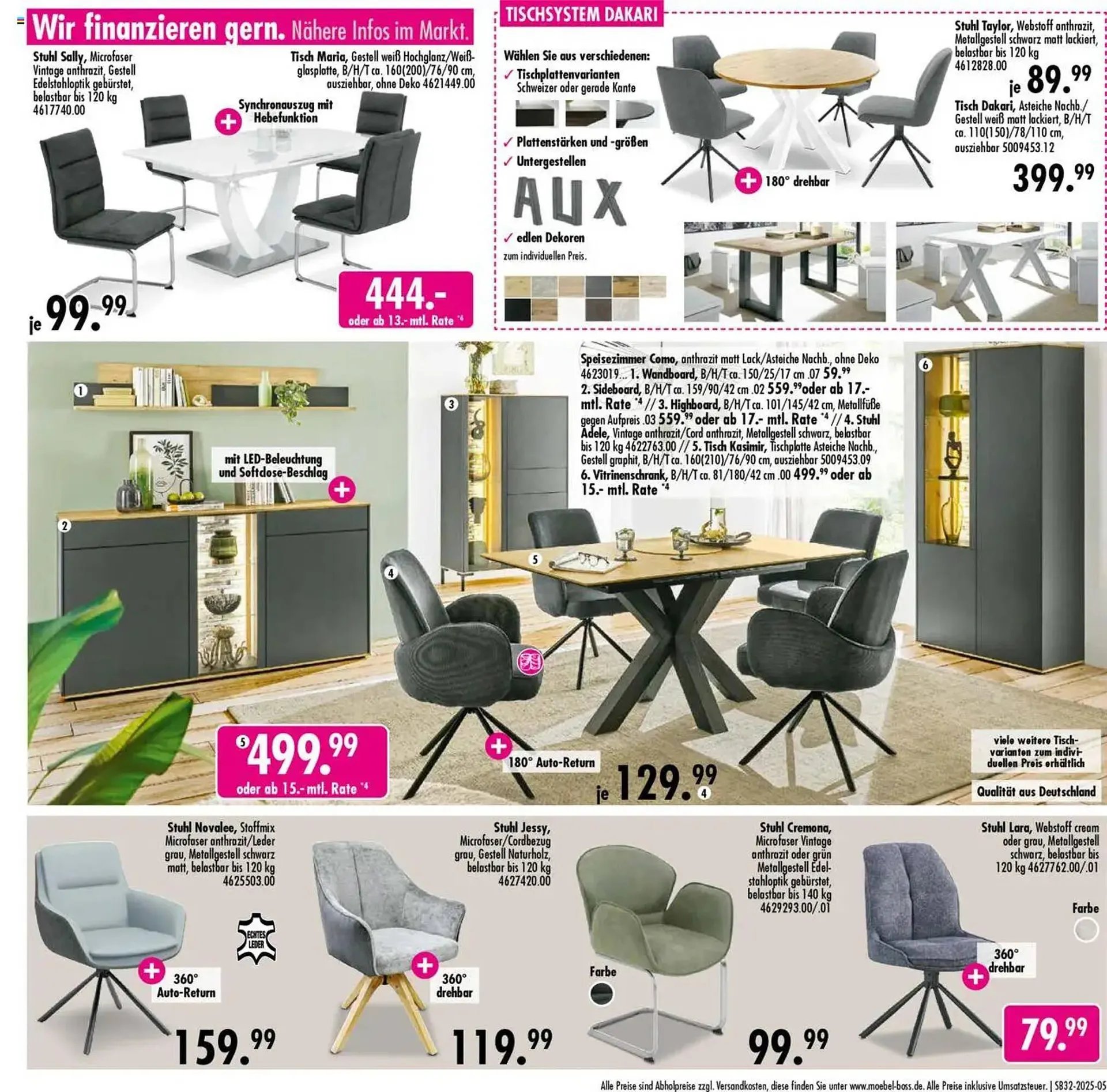 Möbel Boss Prospekt von 2. August bis 8. August 2025 - Prospekt seite 5