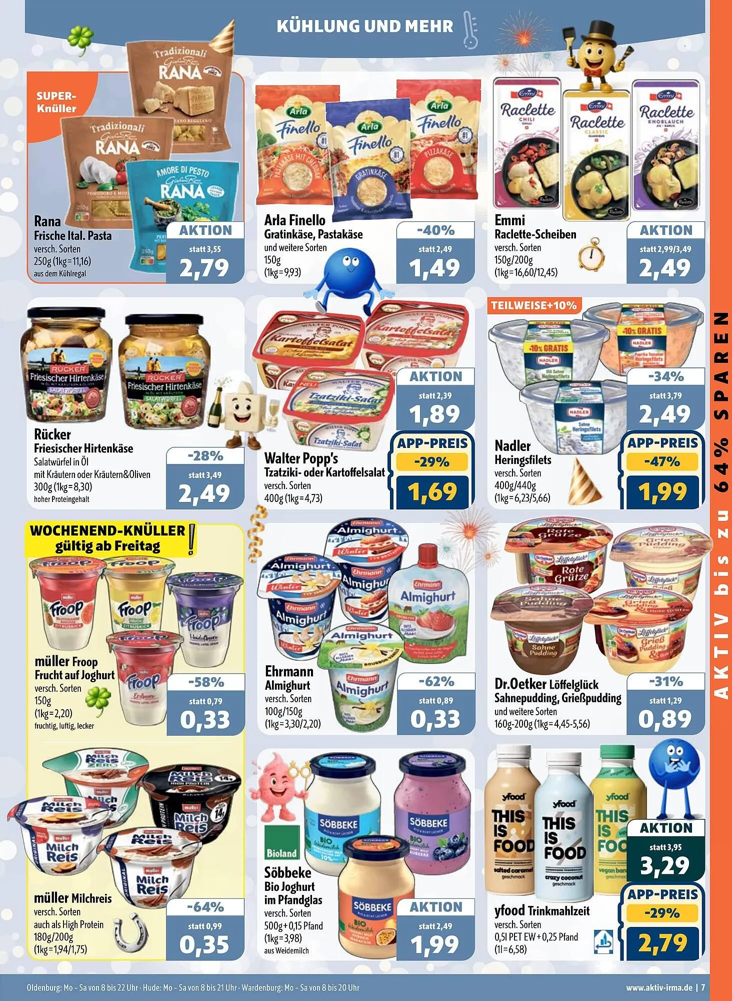 Aktiv Irma Prospekt von 29. Dezember bis 31. Dezember 2025 - Prospekt seite 7