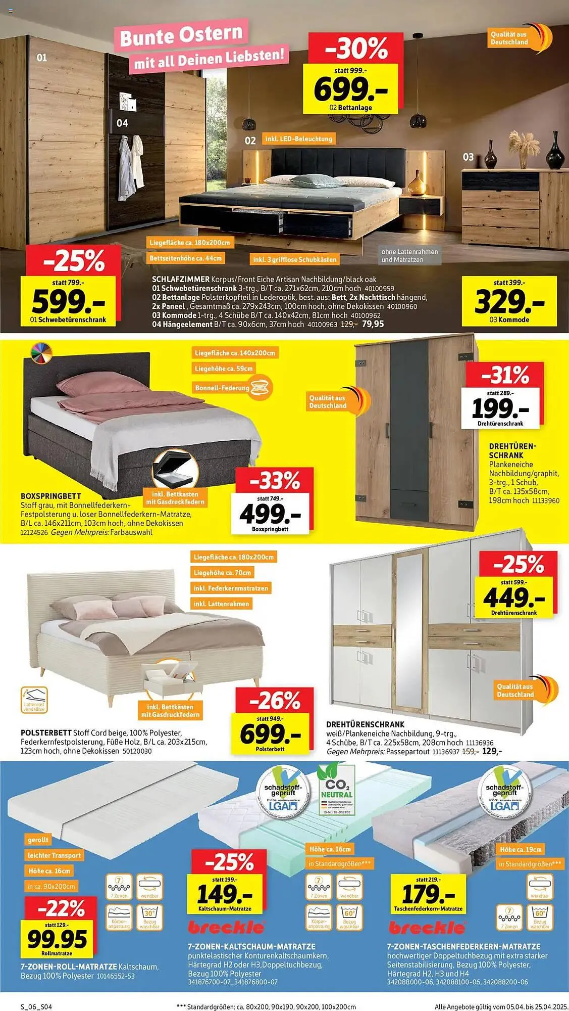 SCONTO Prospekt von 5. April bis 25. April 2025 - Prospekt seite 4