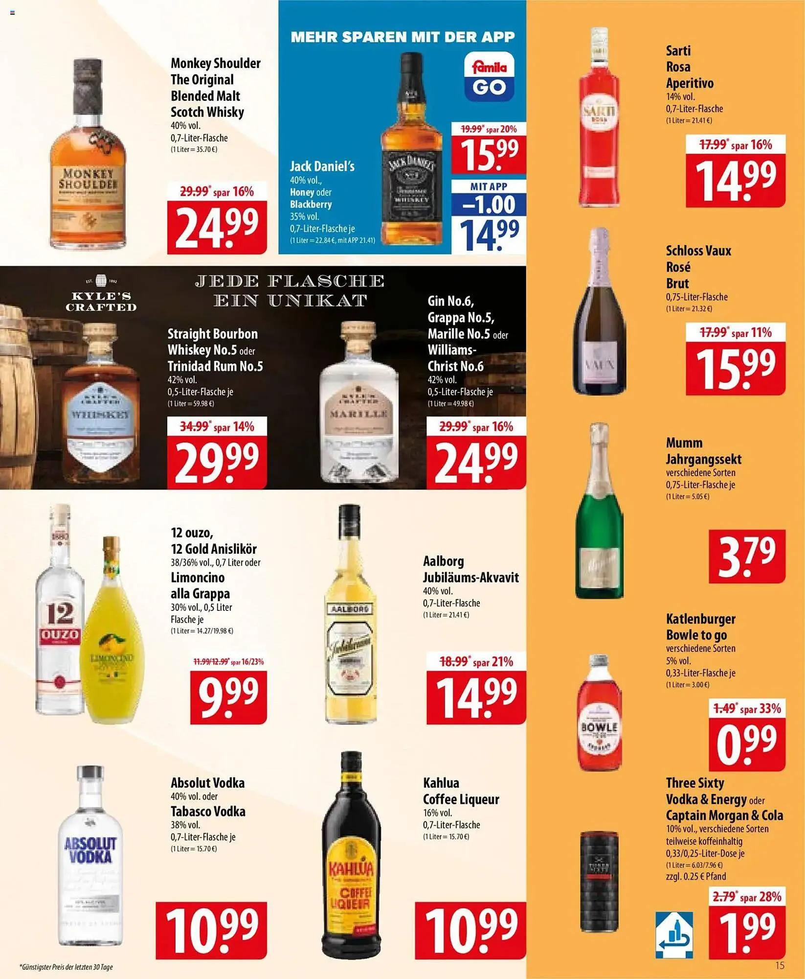 Famila Nord Ost Prospekt von 18. Mai bis 23. Mai 2026 - Prospekt seite 15