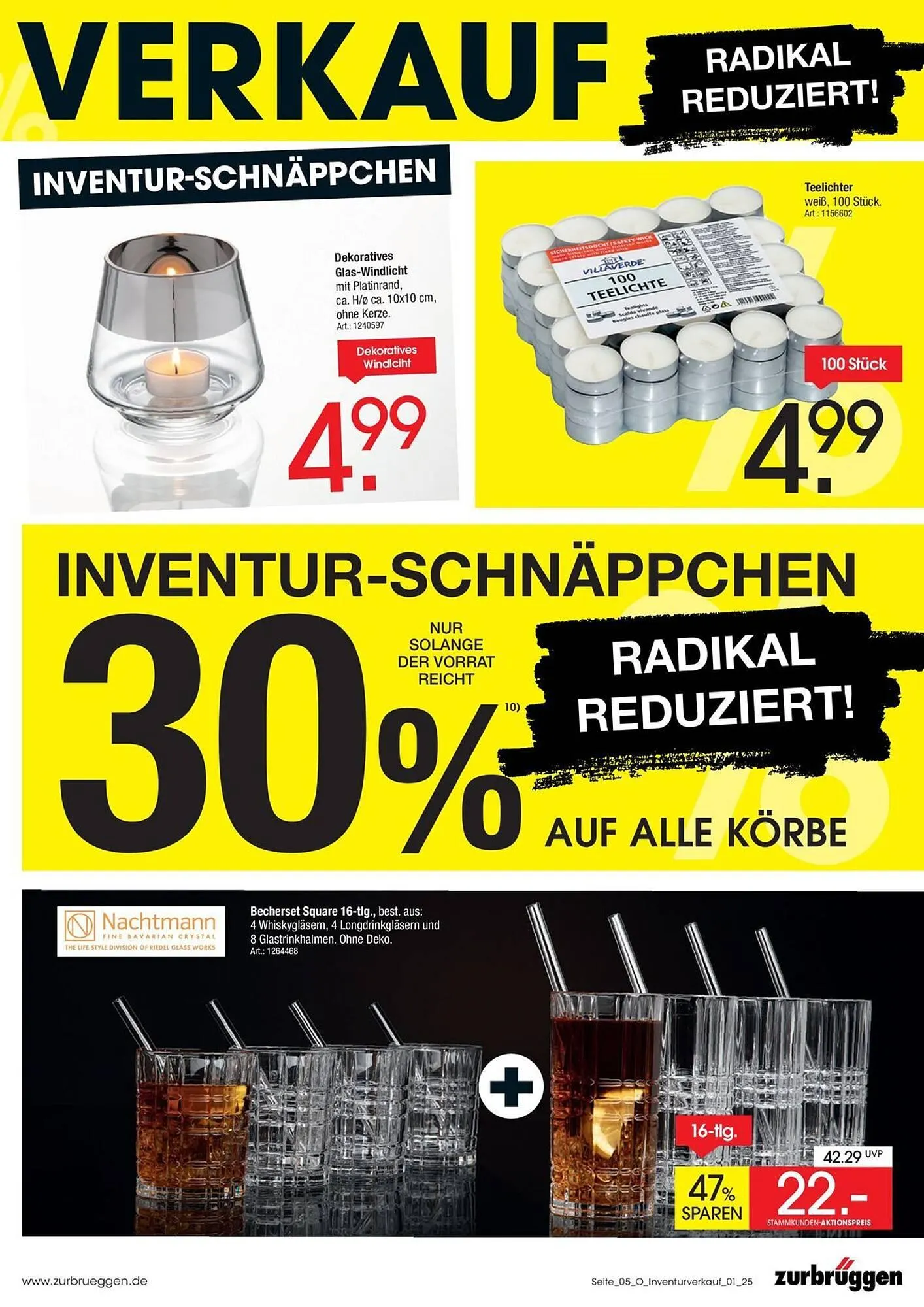 Zurbrüggen Prospekt von 31. Mai bis 6. Juni 2025 - Prospekt seite 5