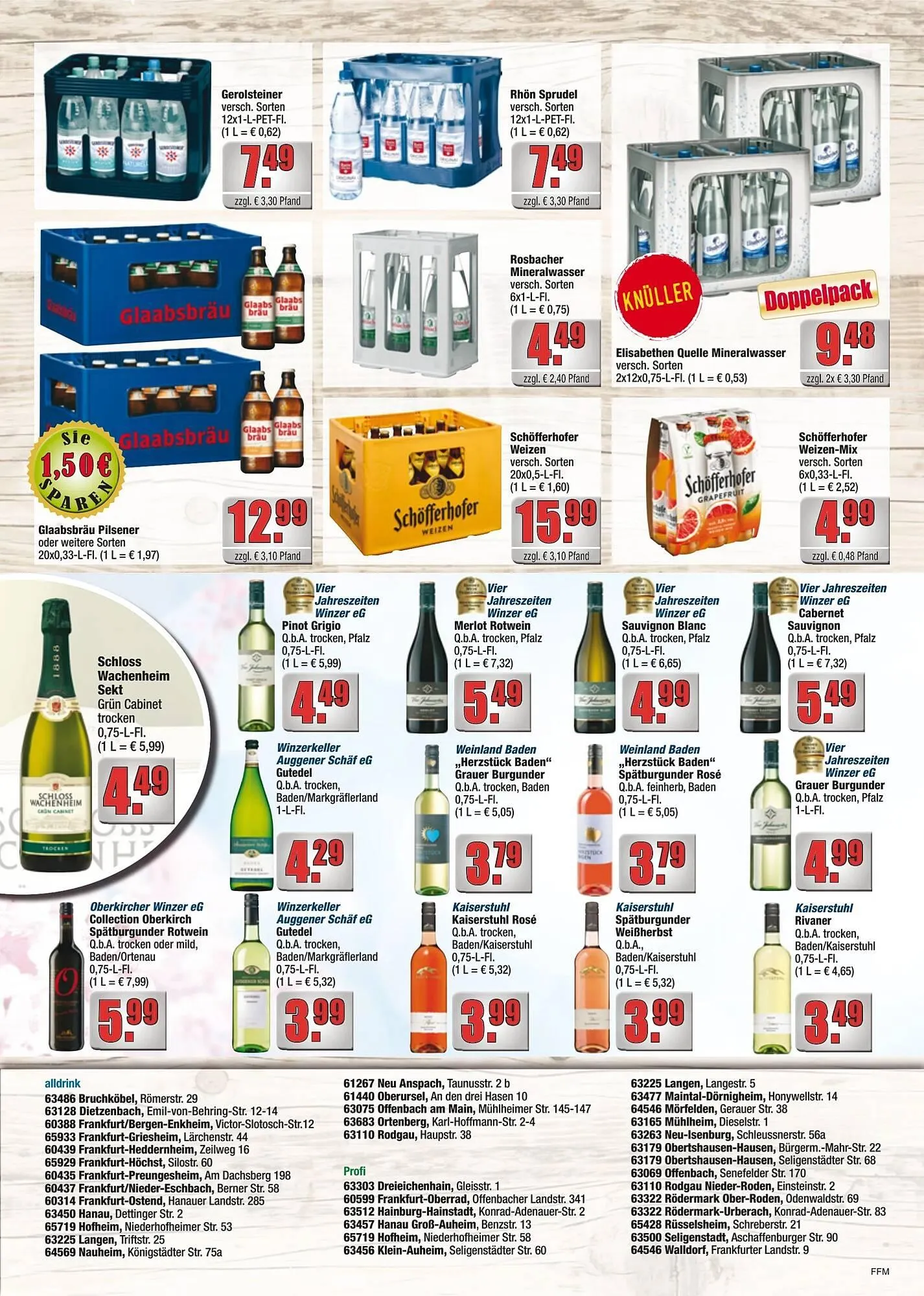 alldrink Prospekt von 31. März bis 13. April 2025 - Prospekt seite 4