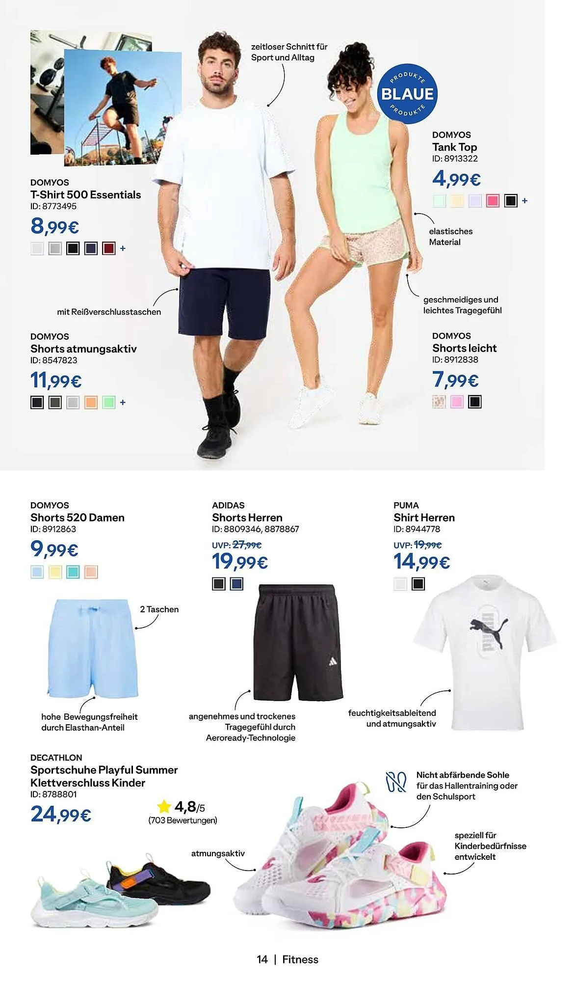 Decathlon Prospekt von 5. Juni bis 27. Juli 2025 - Prospekt seite 14