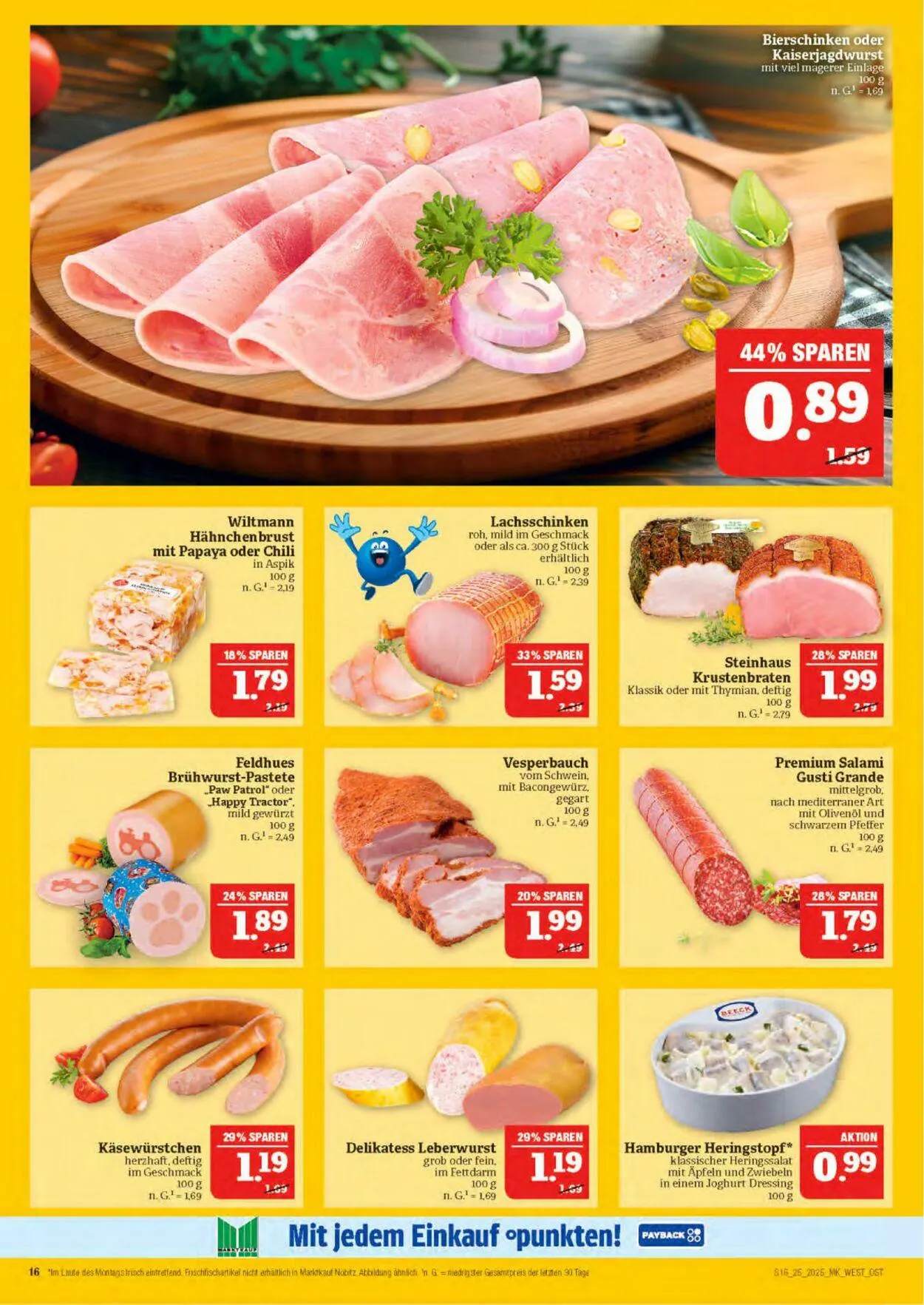 Marktkauf - Nürnberg-Thon Aktueller Prospekt von 16. Juni bis 21. Juni 2025 - Prospekt seite 16