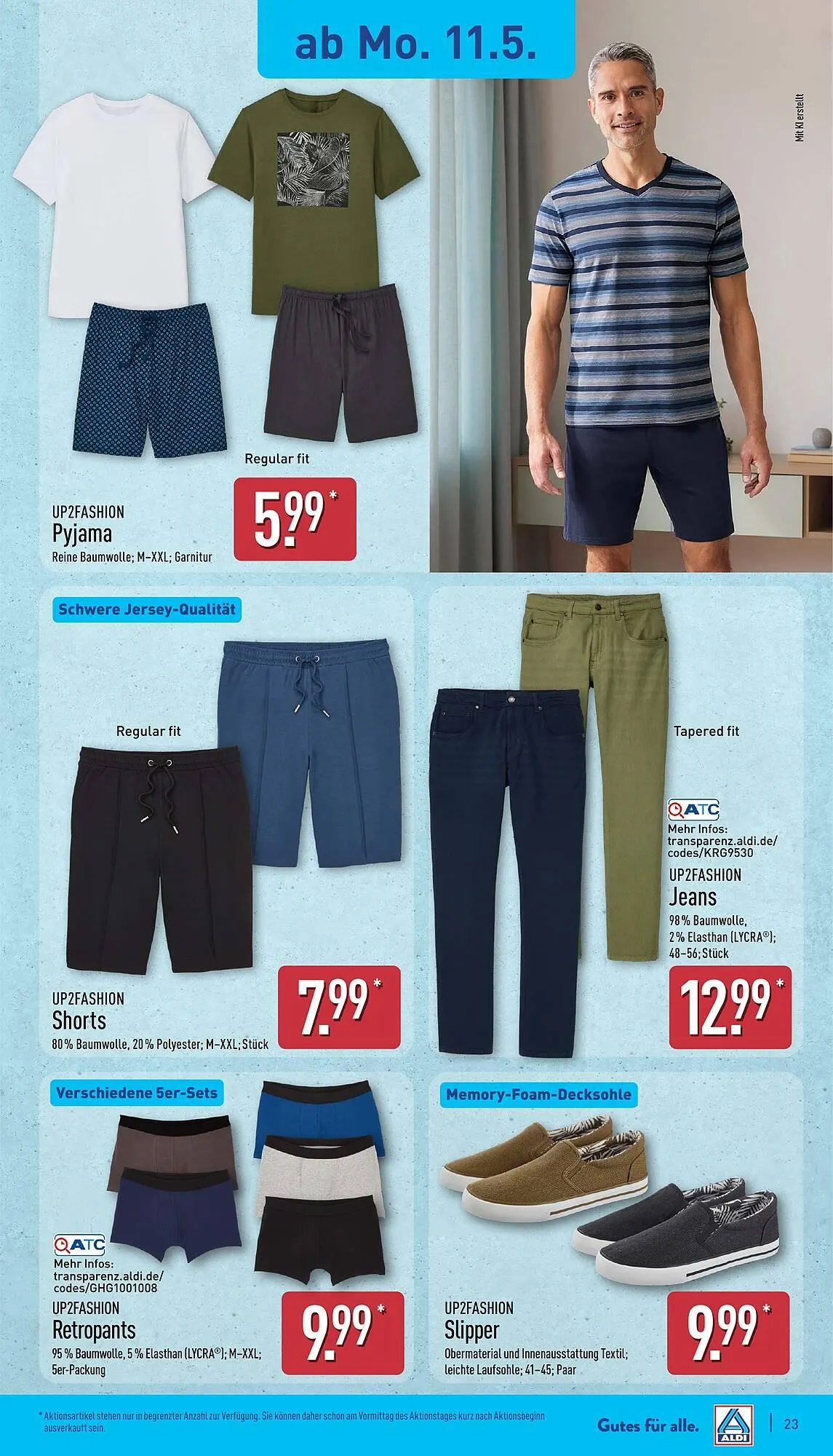 Aldi Nord Prospekt von 11. Mai bis 16. Mai 2026 - Prospekt seite 23