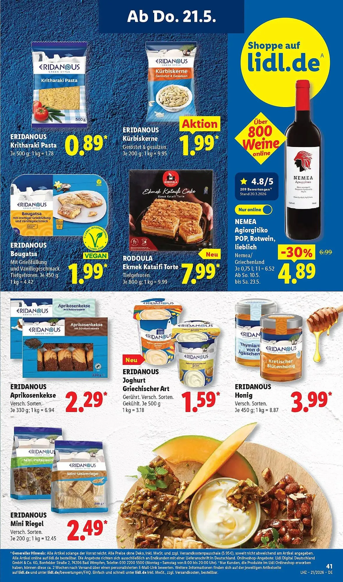 Lidl Prospekt von 17. Mai bis 23. Mai 2026 - Prospekt seite 57