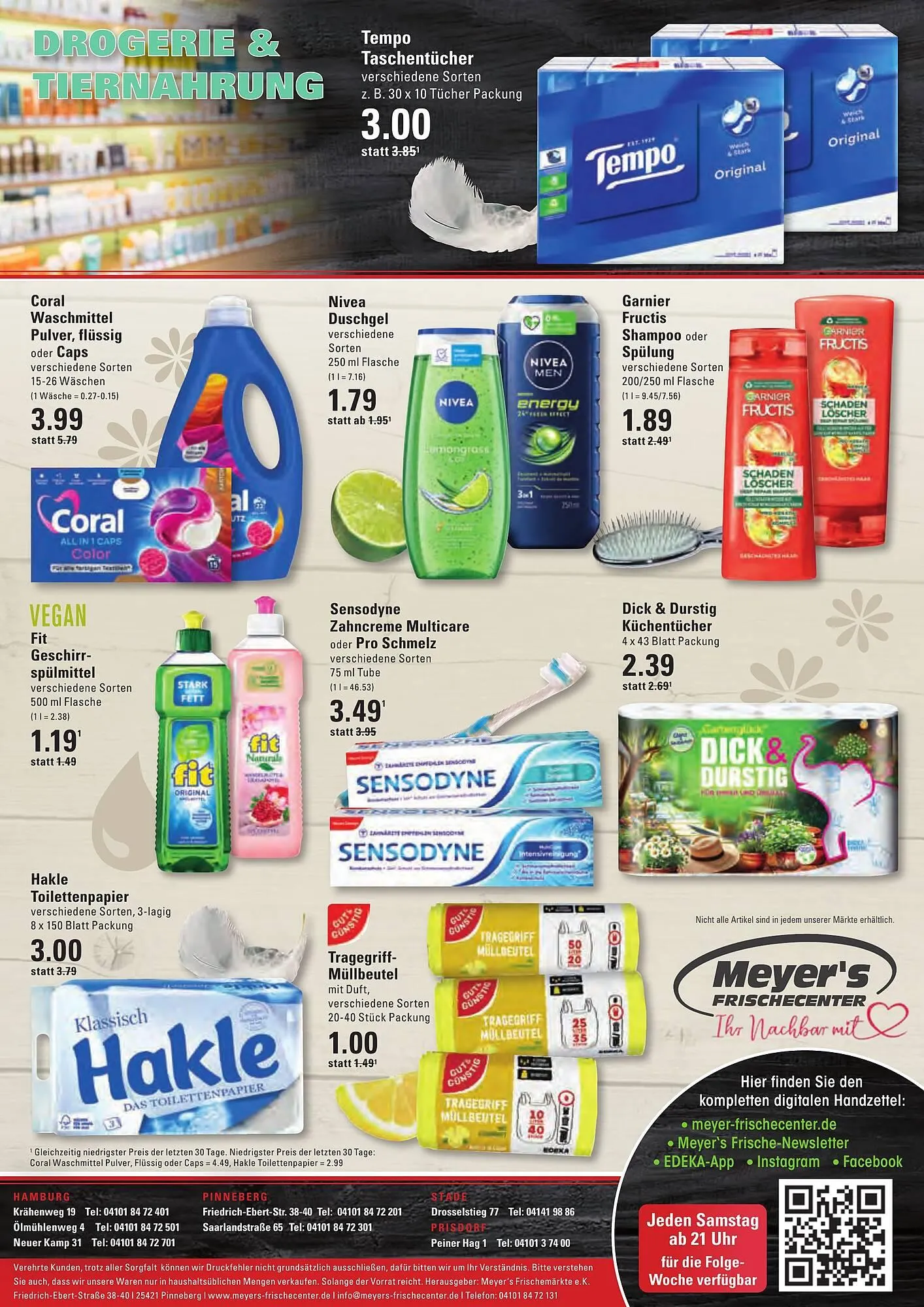 Meyer's Frischemarkt Prospekt von 20. April bis 25. April 2026 - Prospekt seite 16