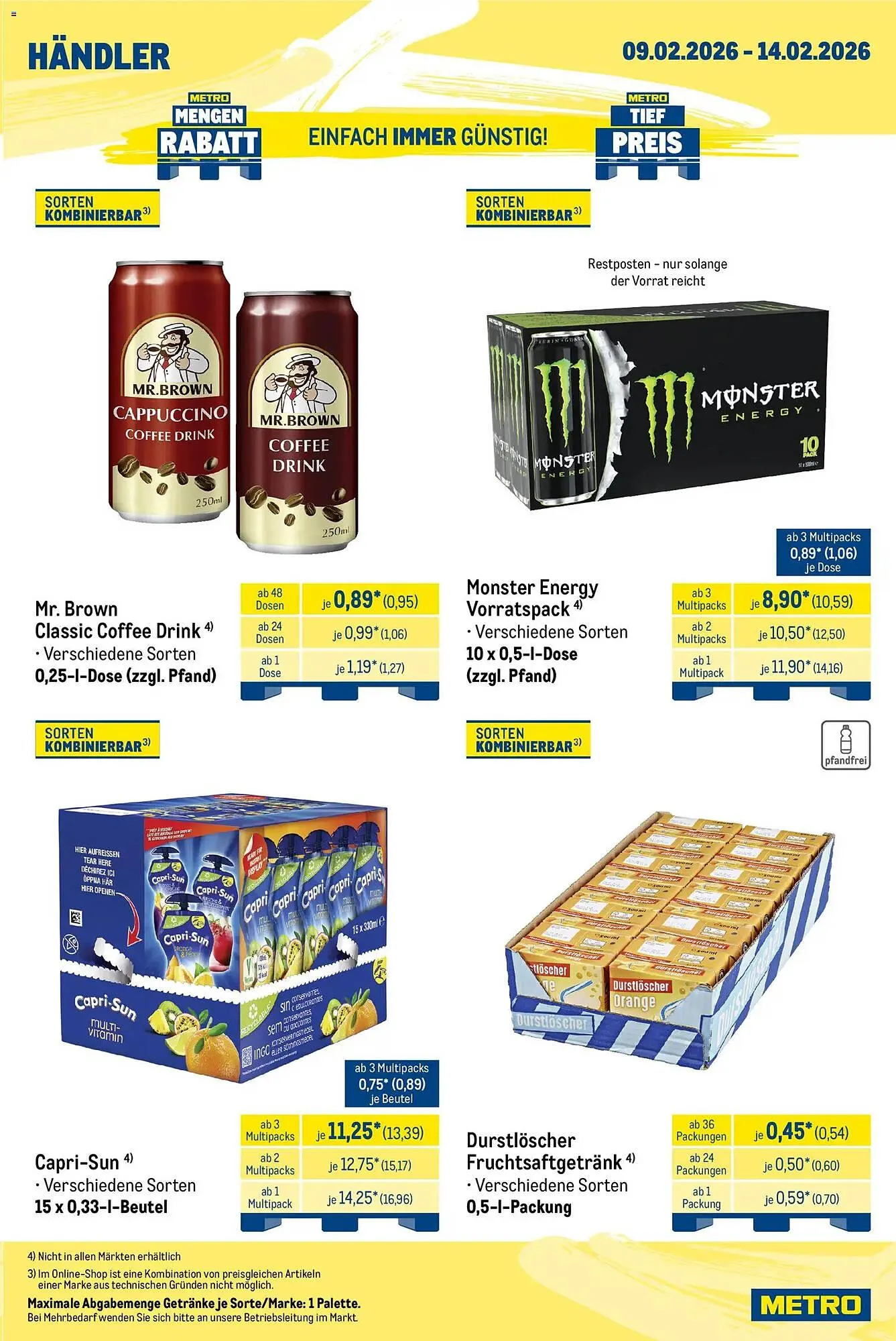 METRO Prospekt von 9. Februar bis 14. Februar 2026 - Prospekt seite 3