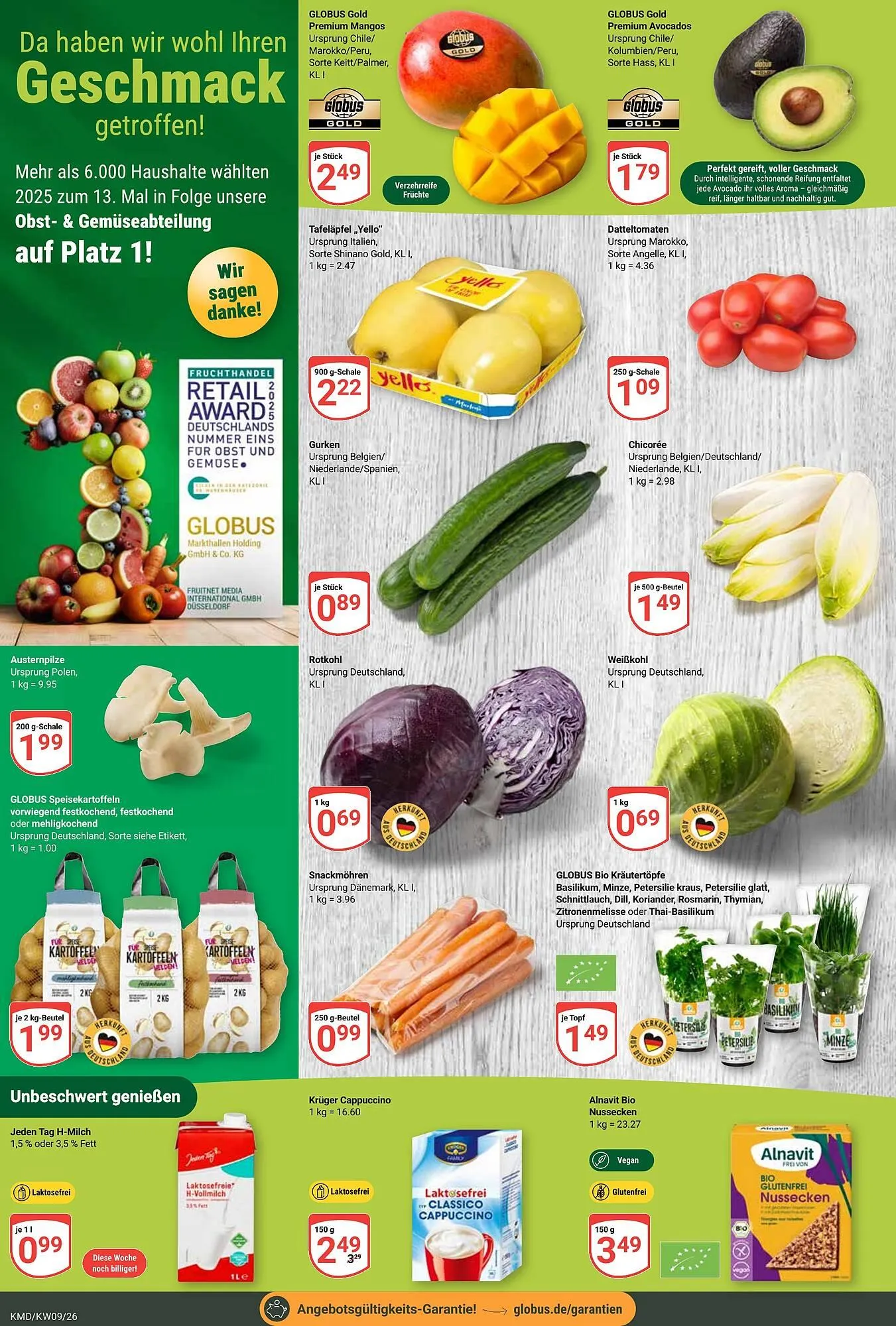 Globus Prospekt von 23. Februar bis 28. Februar 2026 - Prospekt seite 6