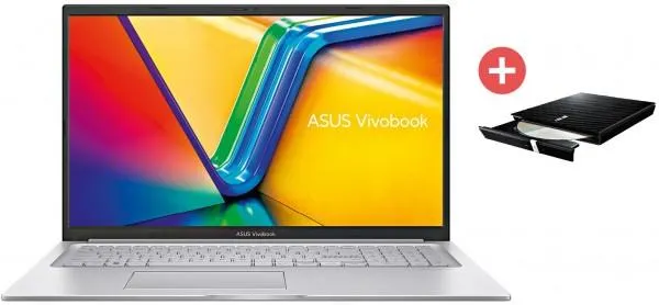 ASUS Vivobook 17 X1704VA-AU693W + Dein Geschenk: ASUS SDRW-08 D 2 S-U Lite DVD-Recorder (extern)