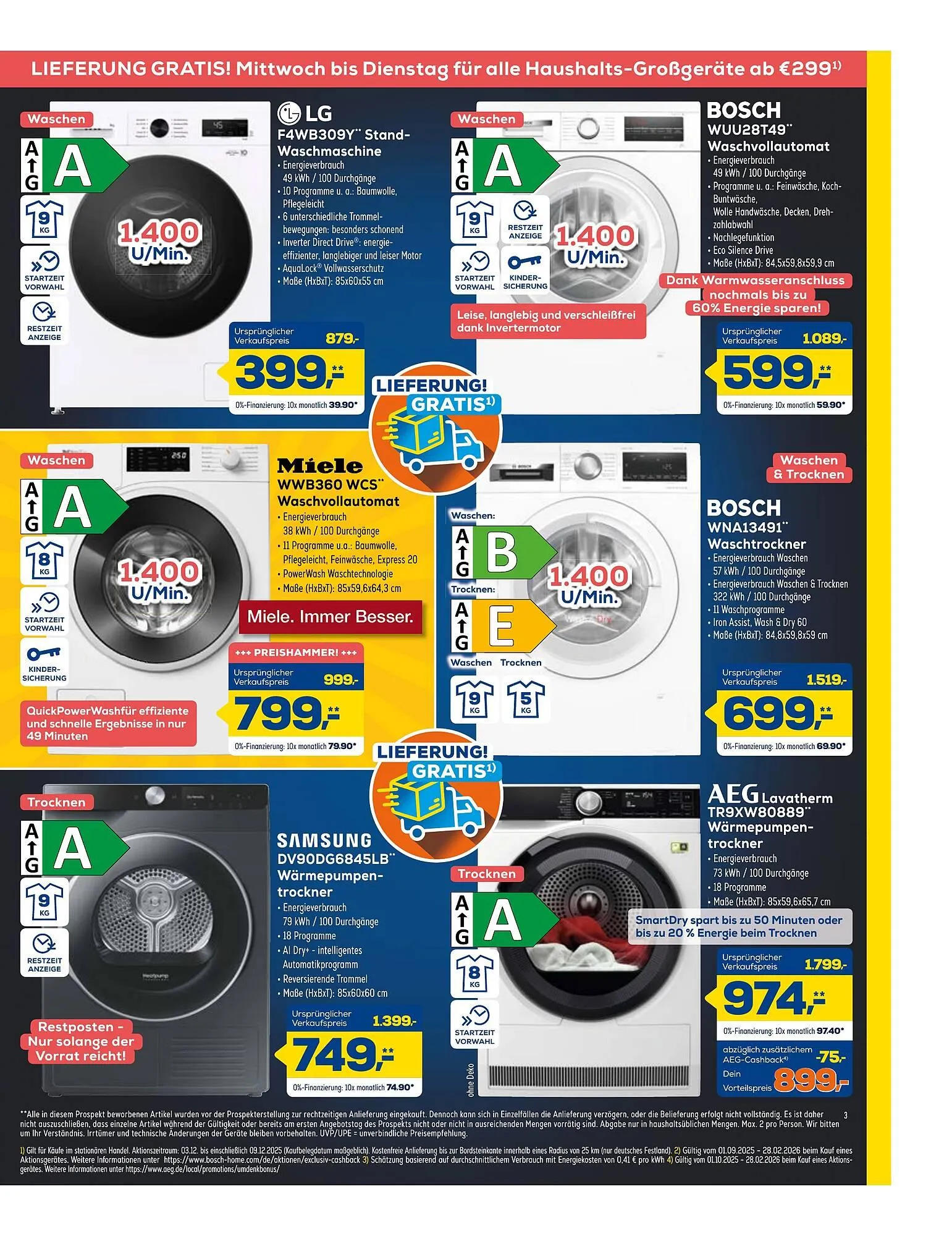 Euronics XXL Prospekt von 3. Dezember bis 9. Dezember 2025 - Prospekt seite 3