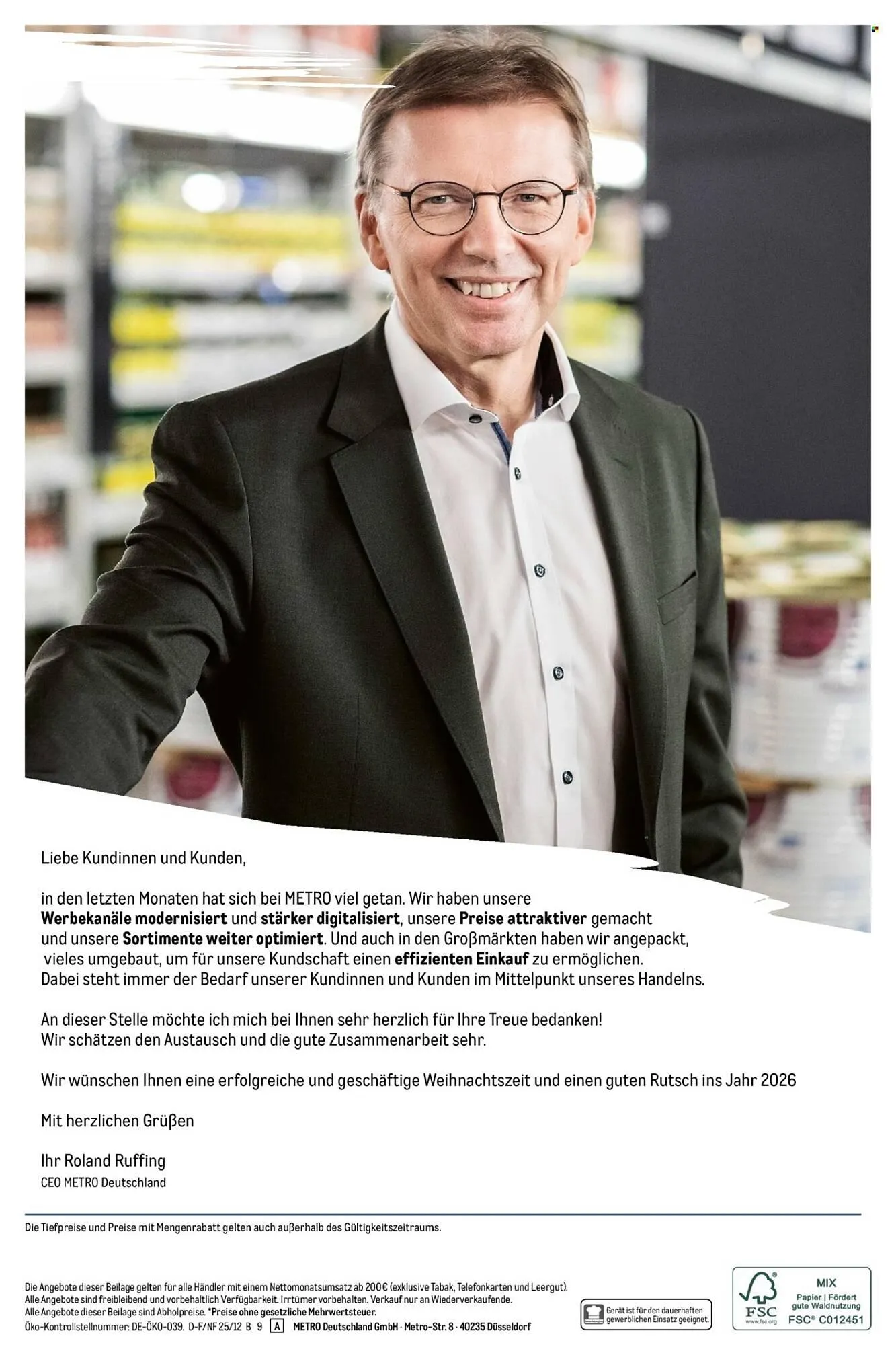 METRO Prospekt von 1. Dezember bis 31. Dezember 2025 - Prospekt seite 20