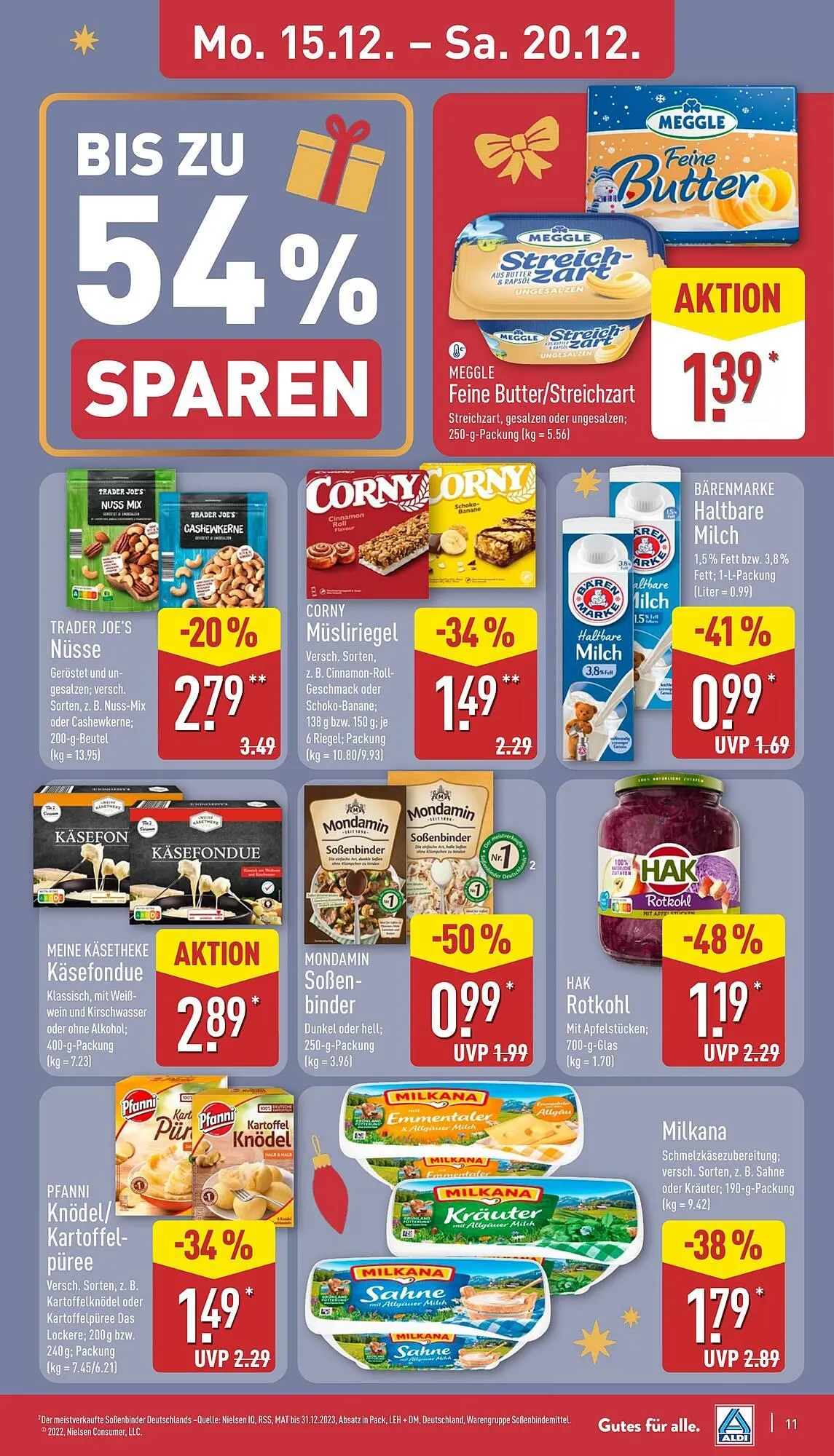 Aldi Nord Prospekt von 15. Dezember bis 20. Dezember 2025 - Prospekt seite 12
