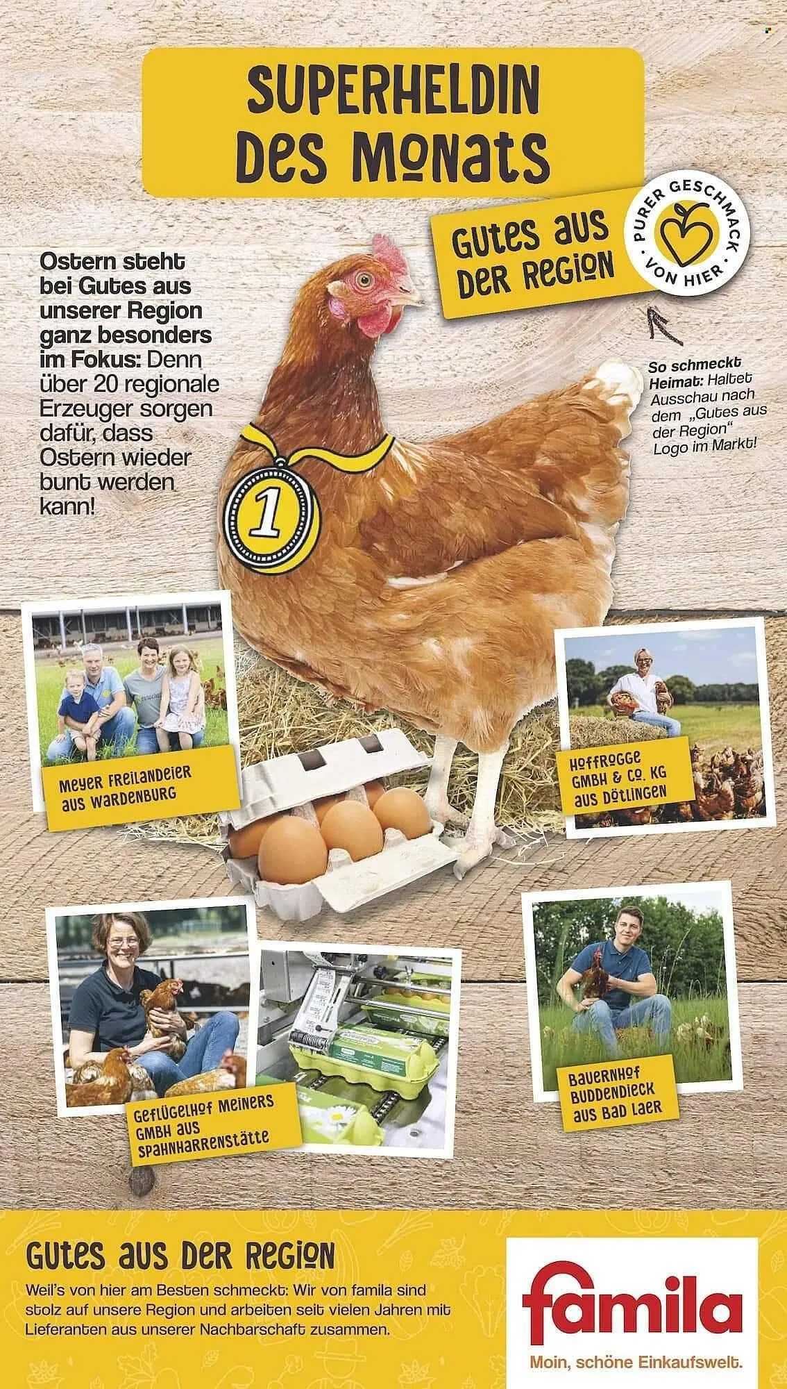 Famila Nord Ost Prospekt von 16. März bis 21. März 2026 - Prospekt seite 15
