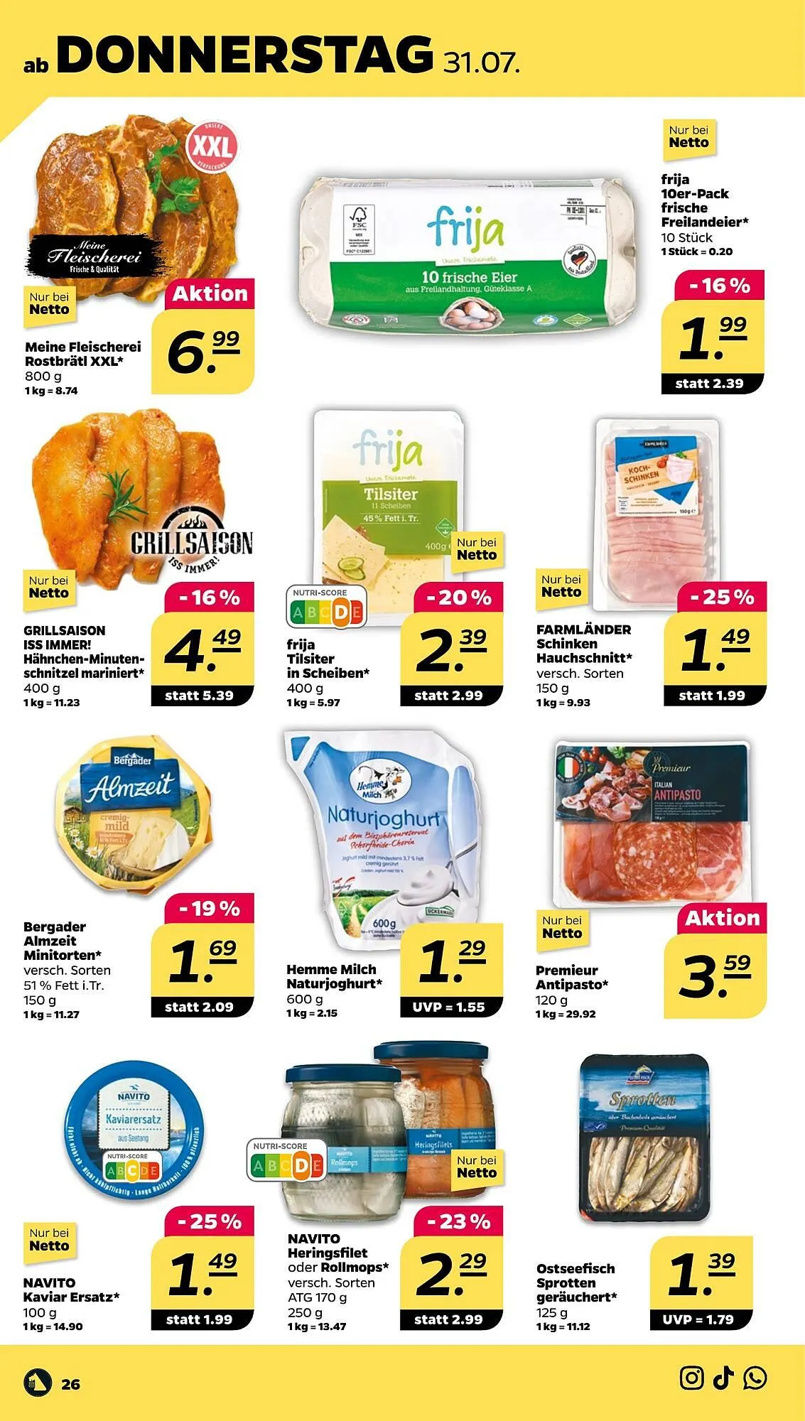NETTO Prospekt von 28. Juli bis 2. August 2025 - Prospekt seite 28