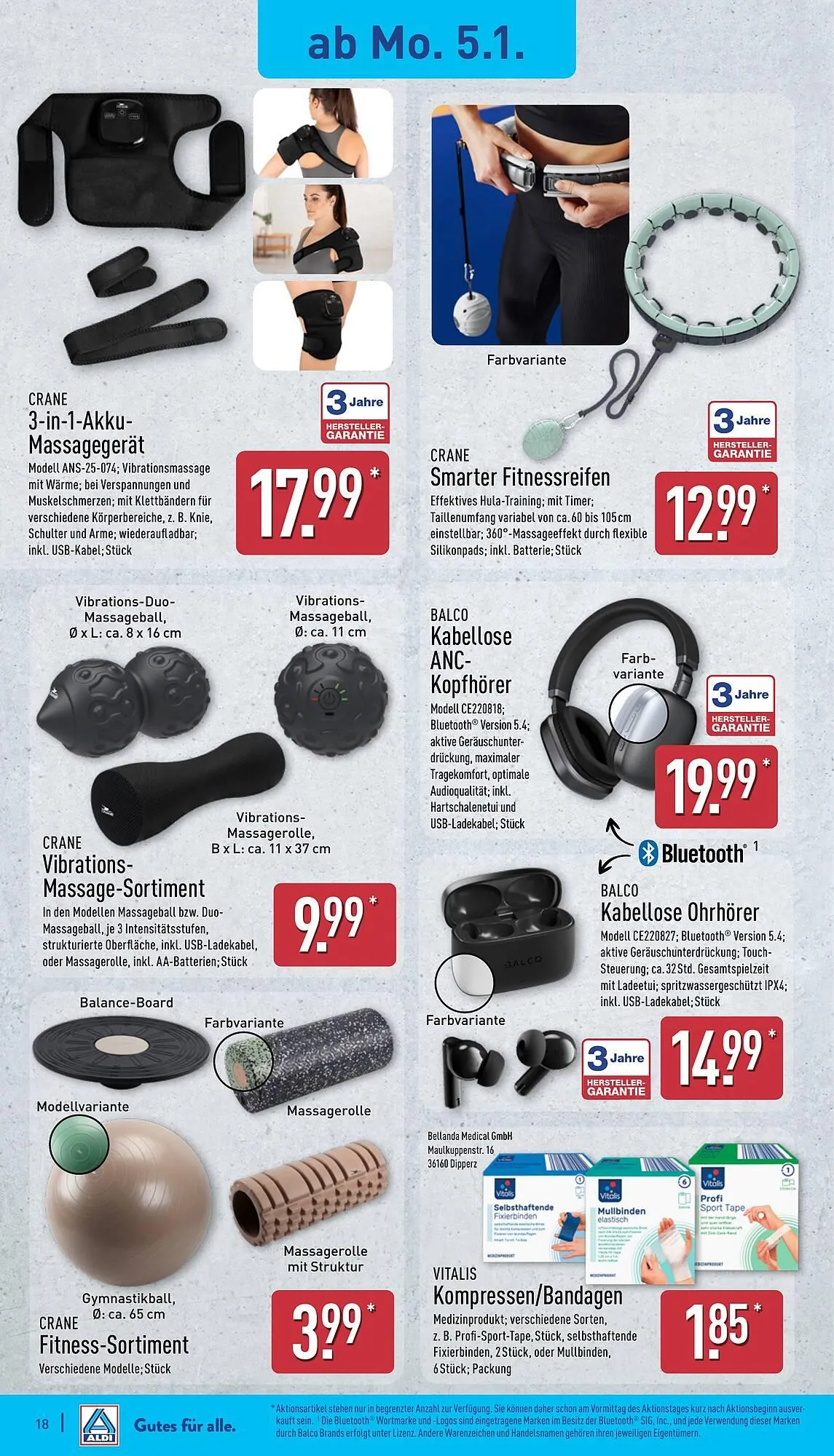 Aldi Nord Prospekt von 5. Januar bis 10. Januar 2026 - Prospekt seite 18