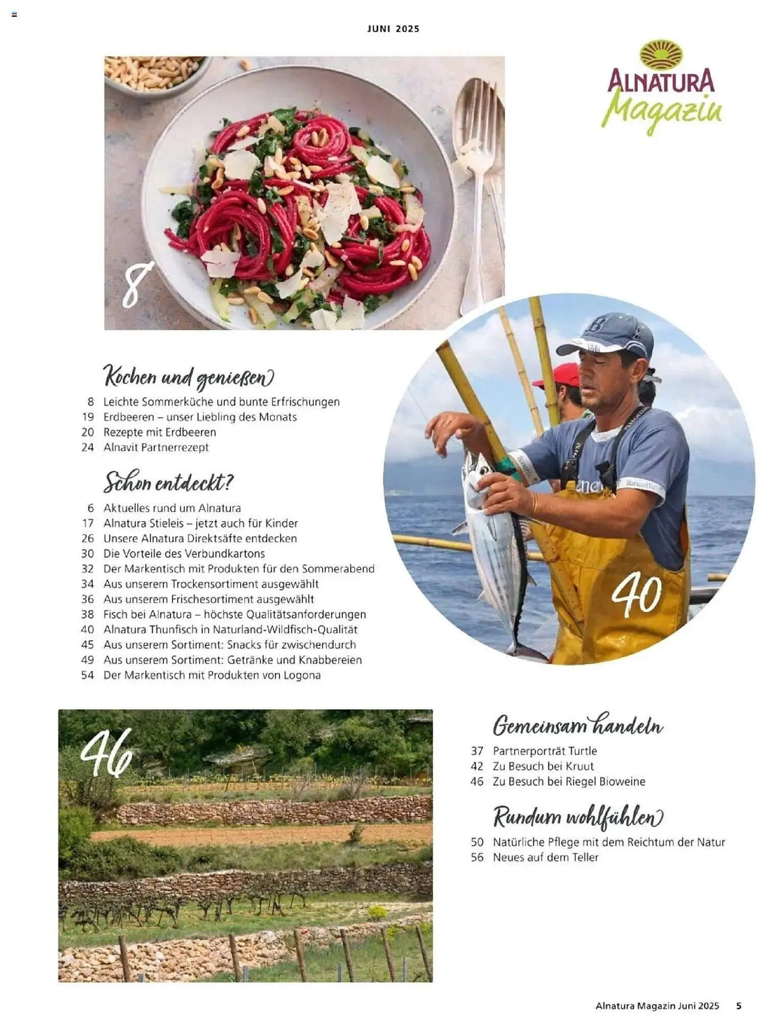 Alnatura Prospekt von 1. Juni bis 30. Juni 2025 - Prospekt seite 5
