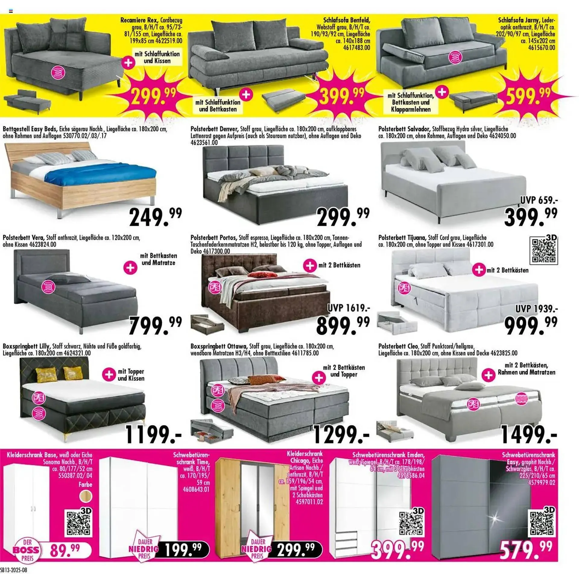 Möbel Boss Prospekt von 24. März bis 30. März 2025 - Prospekt seite 8