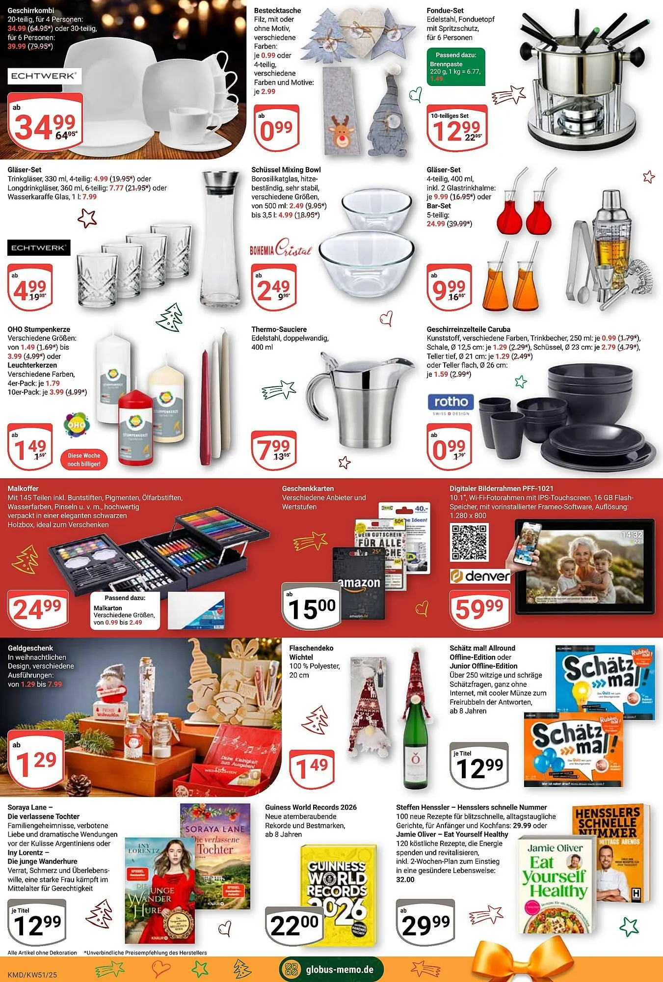 Globus Prospekt von 15. Dezember bis 20. Dezember 2025 - Prospekt seite 25