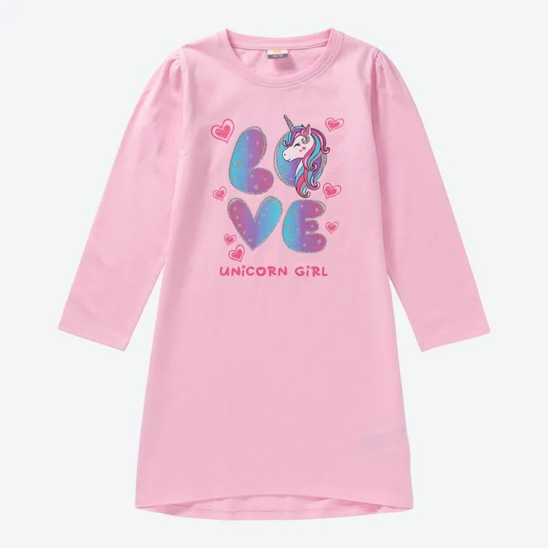 Kinder-Nachthemd mit großem Aufdruck