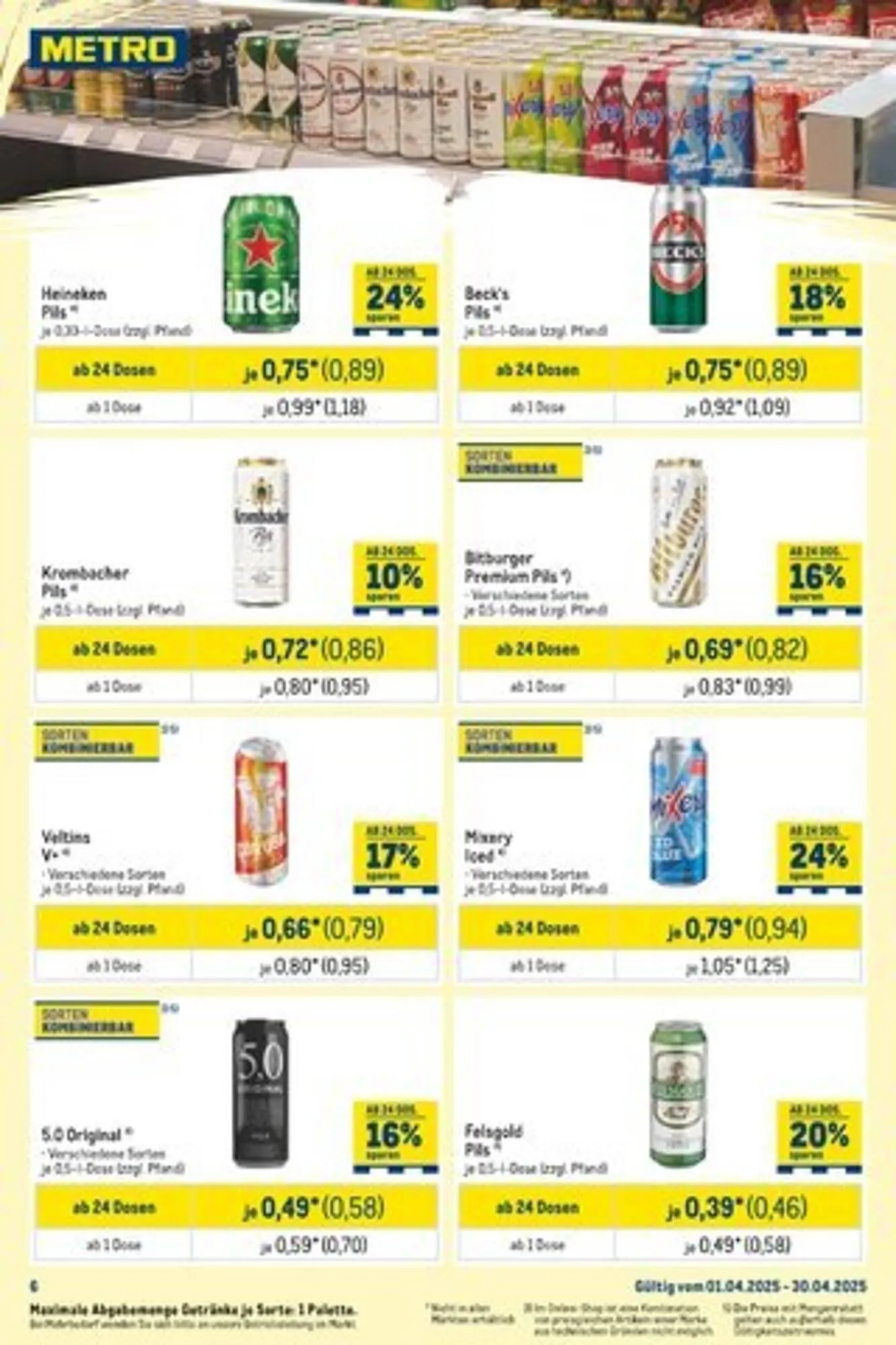 METRO Prospekt von 1. April bis 30. April 2025 - Prospekt seite 7