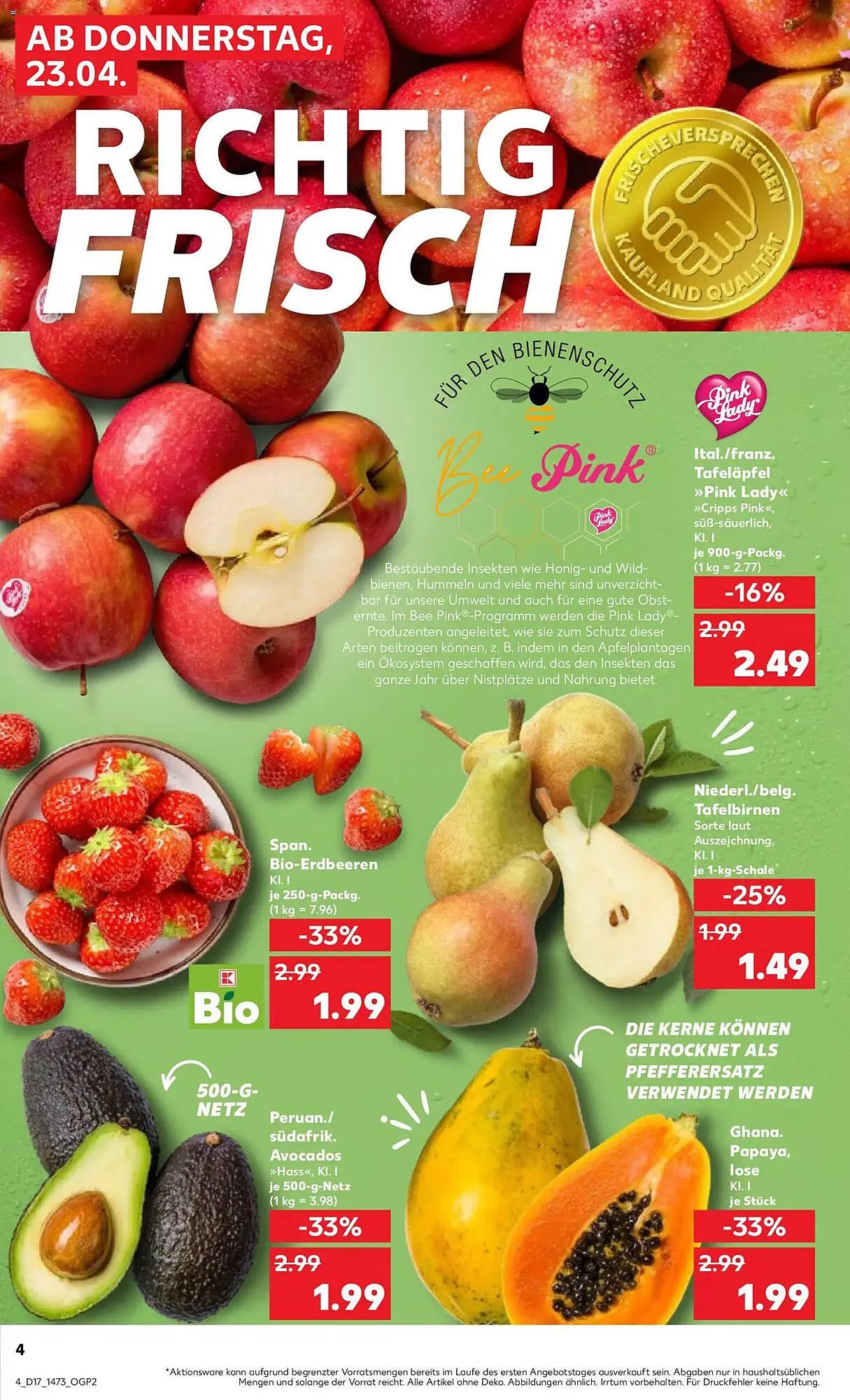 Kaufland Prospekt von 23. April bis 29. April 2026 - Prospekt seite 4
