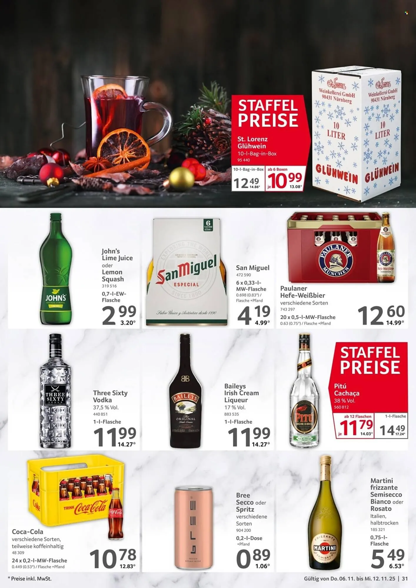 Selgros Prospekt von 6. November bis 12. November 2025 - Prospekt seite 31