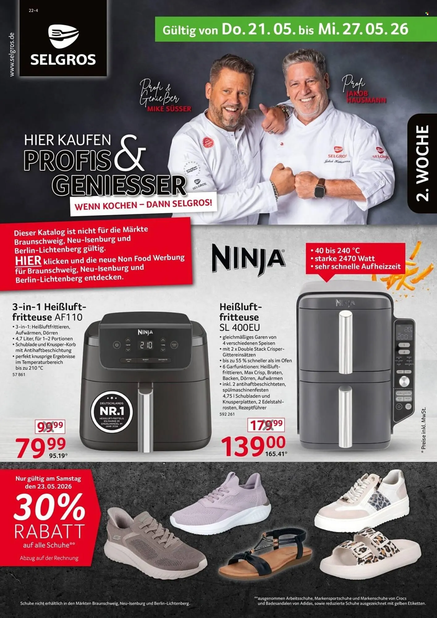 Selgros Prospekt von 21. Mai bis 27. Mai 2026 - Prospekt seite 1
