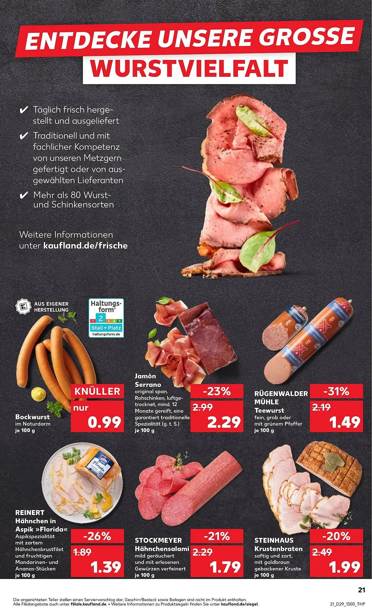 Kaufland Prospekt von 17. Juli bis 23. Juli 2025 - Prospekt seite 21