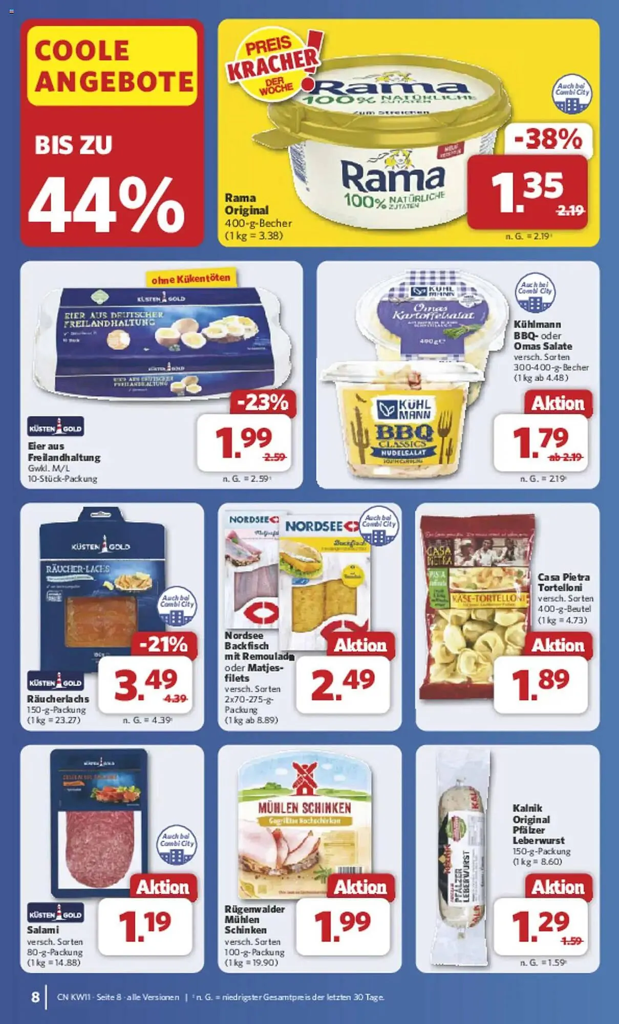 Combi Prospekt von 10. März bis 15. März 2025 - Prospekt seite 8