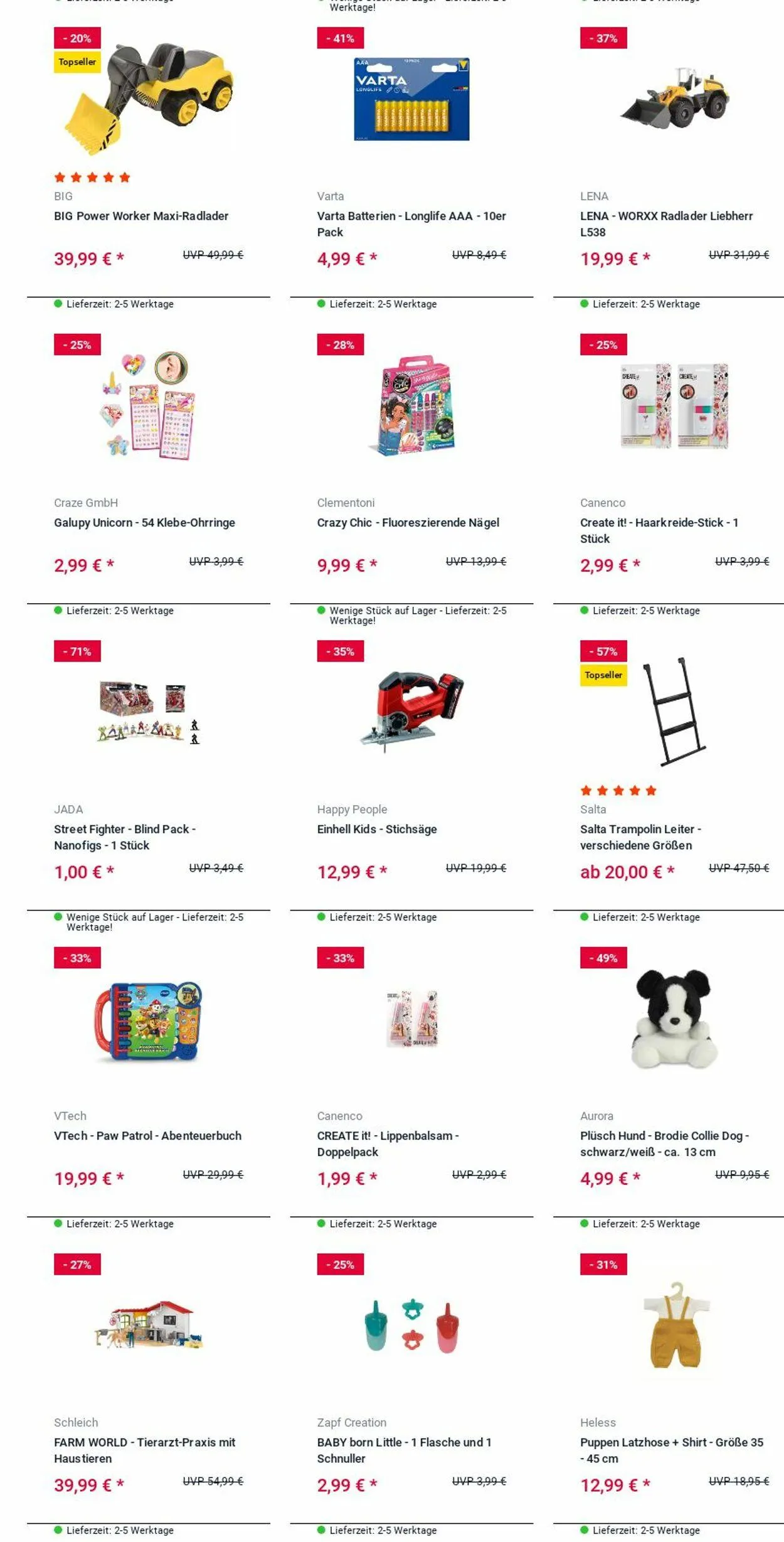 ROFU Kinderland Aktueller Prospekt von 17. März bis 26. März 2025 - Prospekt seite 37