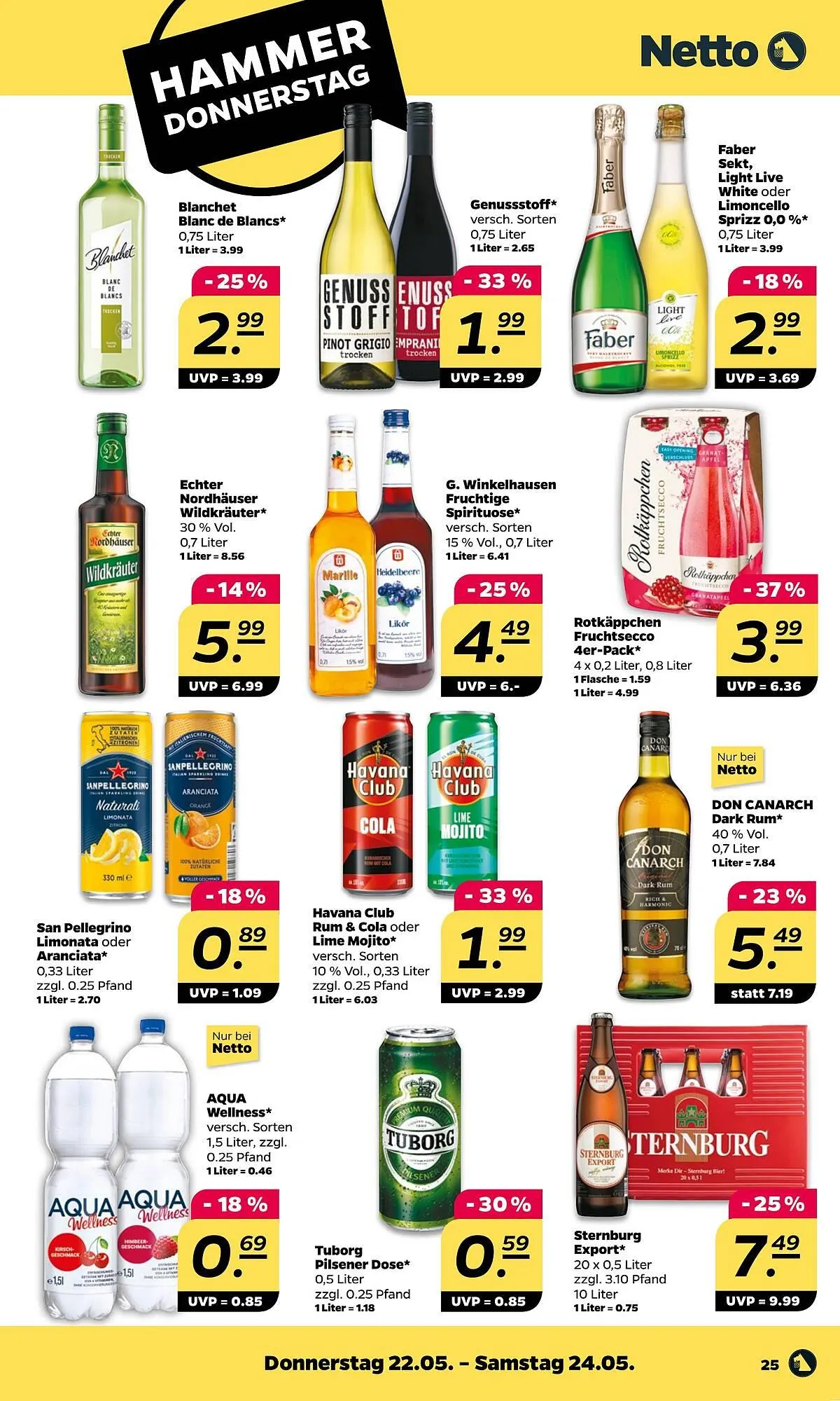 NETTO Prospekt von 19. Mai bis 24. Mai 2025 - Prospekt seite 25