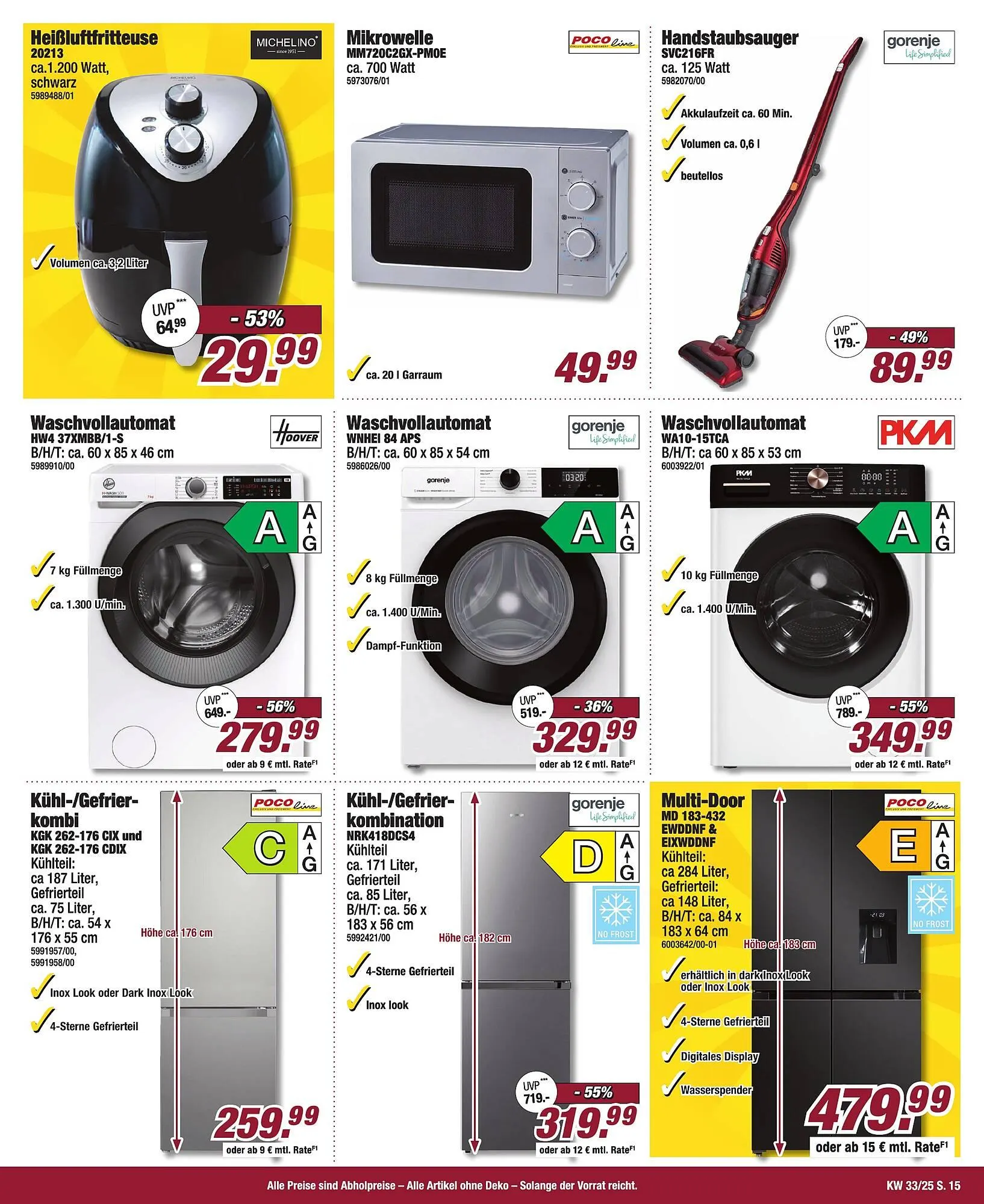 Poco Prospekt von 9. August bis 15. August 2025 - Prospekt seite 15