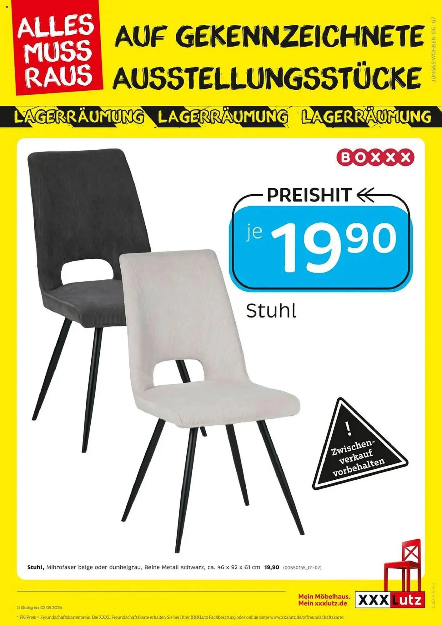 XXXLutz Prospekt von 18. April bis 2. Mai 2026 - Prospekt seite 8