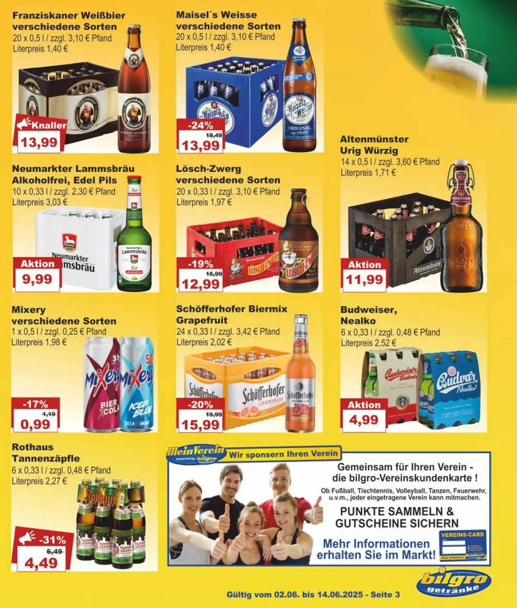 Bilgro Prospekt von 2. Juni bis 14. Juni 2025 - Prospekt seite 3