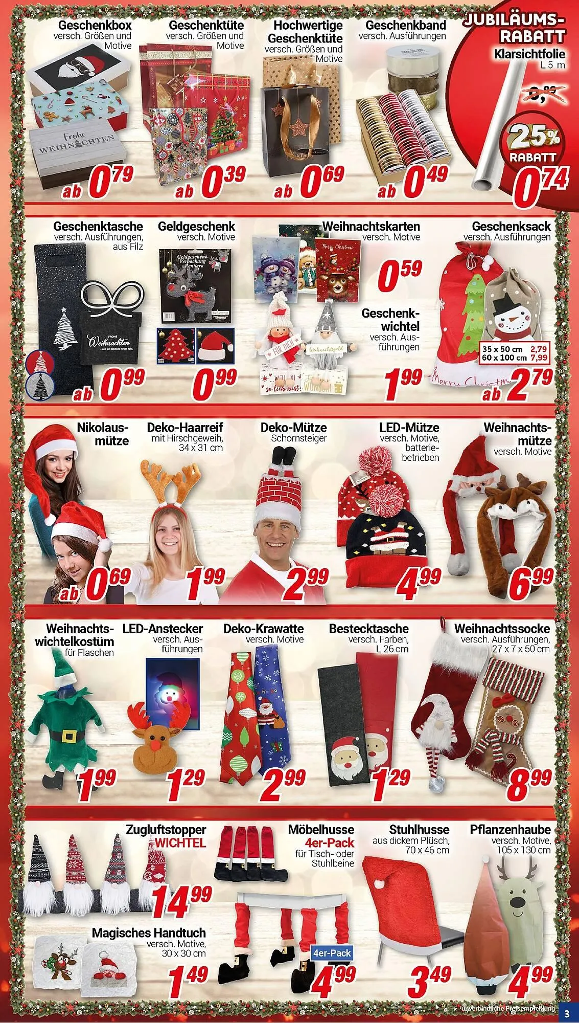 CENTERSHOP Prospekt von 8. Dezember bis 14. Dezember 2025 - Prospekt seite 3