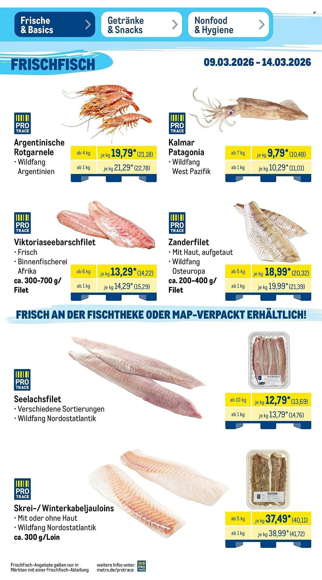 METRO Prospekt von 9. März bis 14. März 2026 - Prospekt seite 9