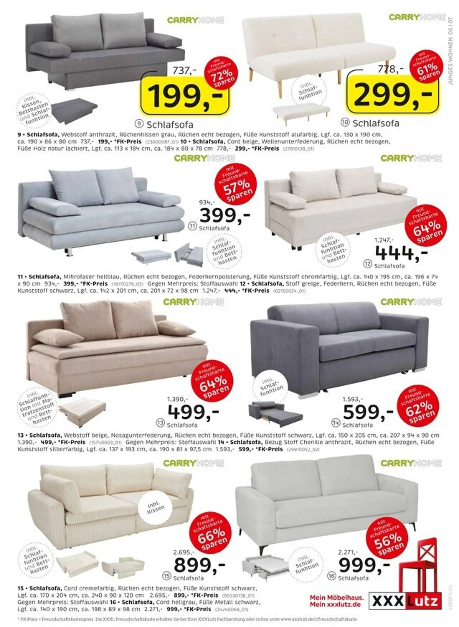 XXXLutz Prospekt von 30. Juni bis 13. Juli 2025 - Prospekt seite 7