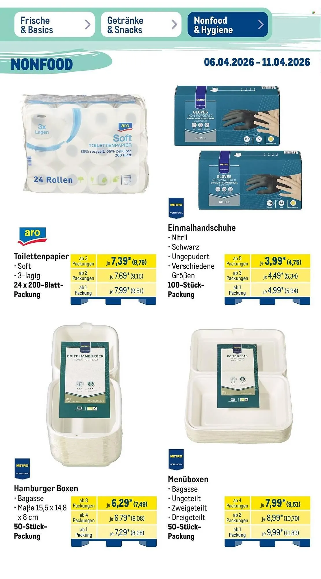 METRO Prospekt von 6. April bis 11. April 2026 - Prospekt seite 42