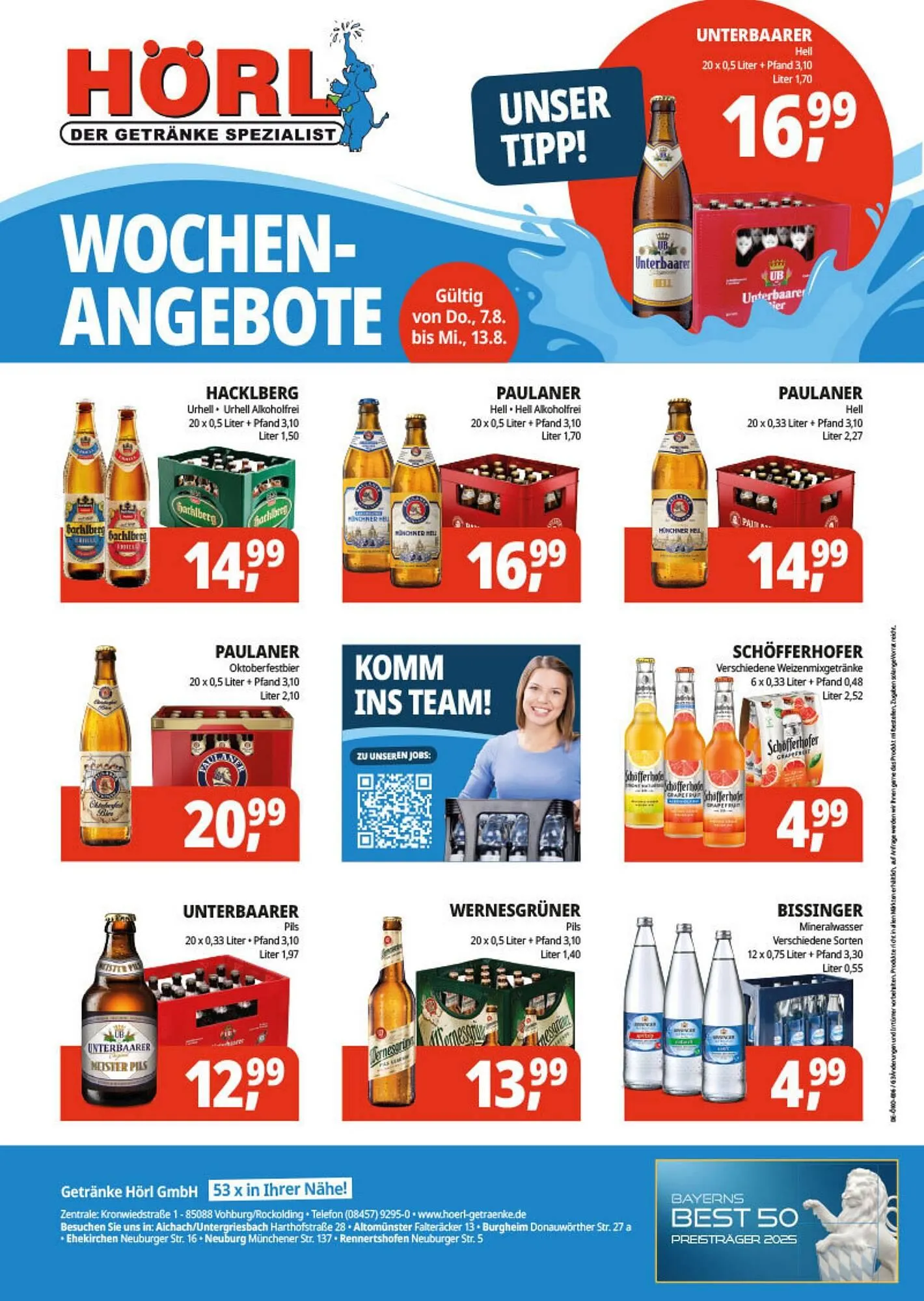 Hörl Getränke Prospekt - 1