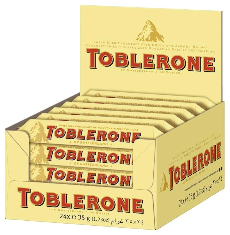 Toblerone Milchschokolade 24 x 35 g (840 g)