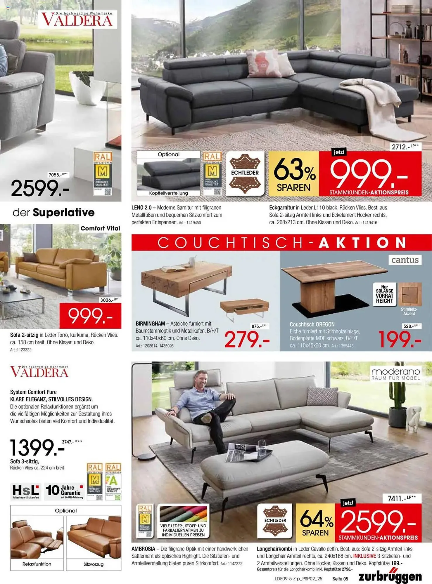 Zurbrüggen Prospekt von 20. September bis 18. Oktober 2025 - Prospekt seite 5